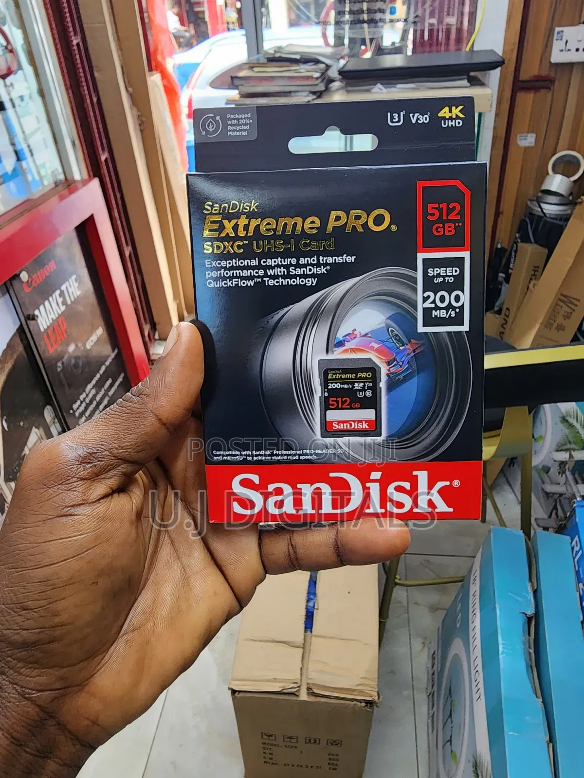 Sandisk 512GB Extreme Pro SD Card