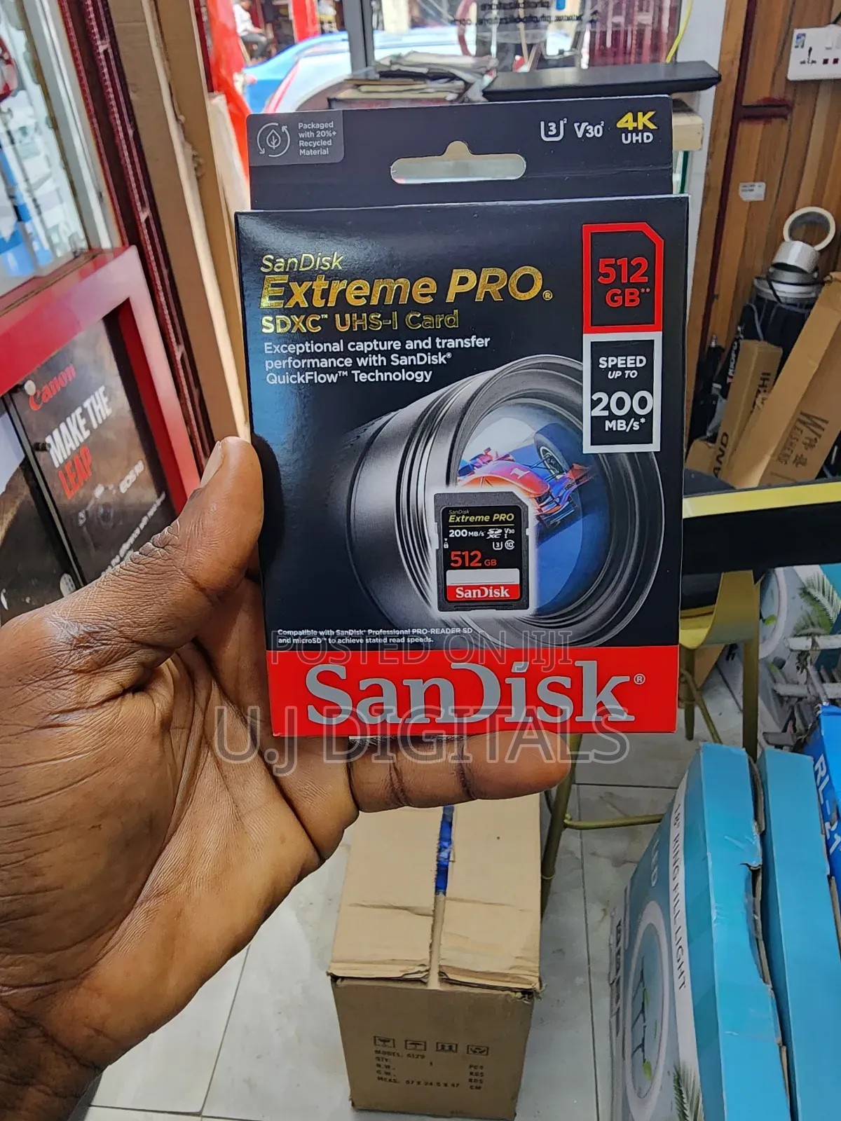 Sandisk 512GB Extreme Pro SD Card
