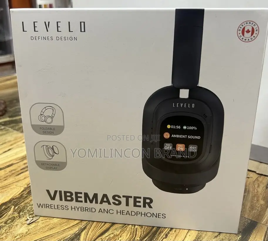Levelo Vibemaster Wireless Hybrid ANC Headphones