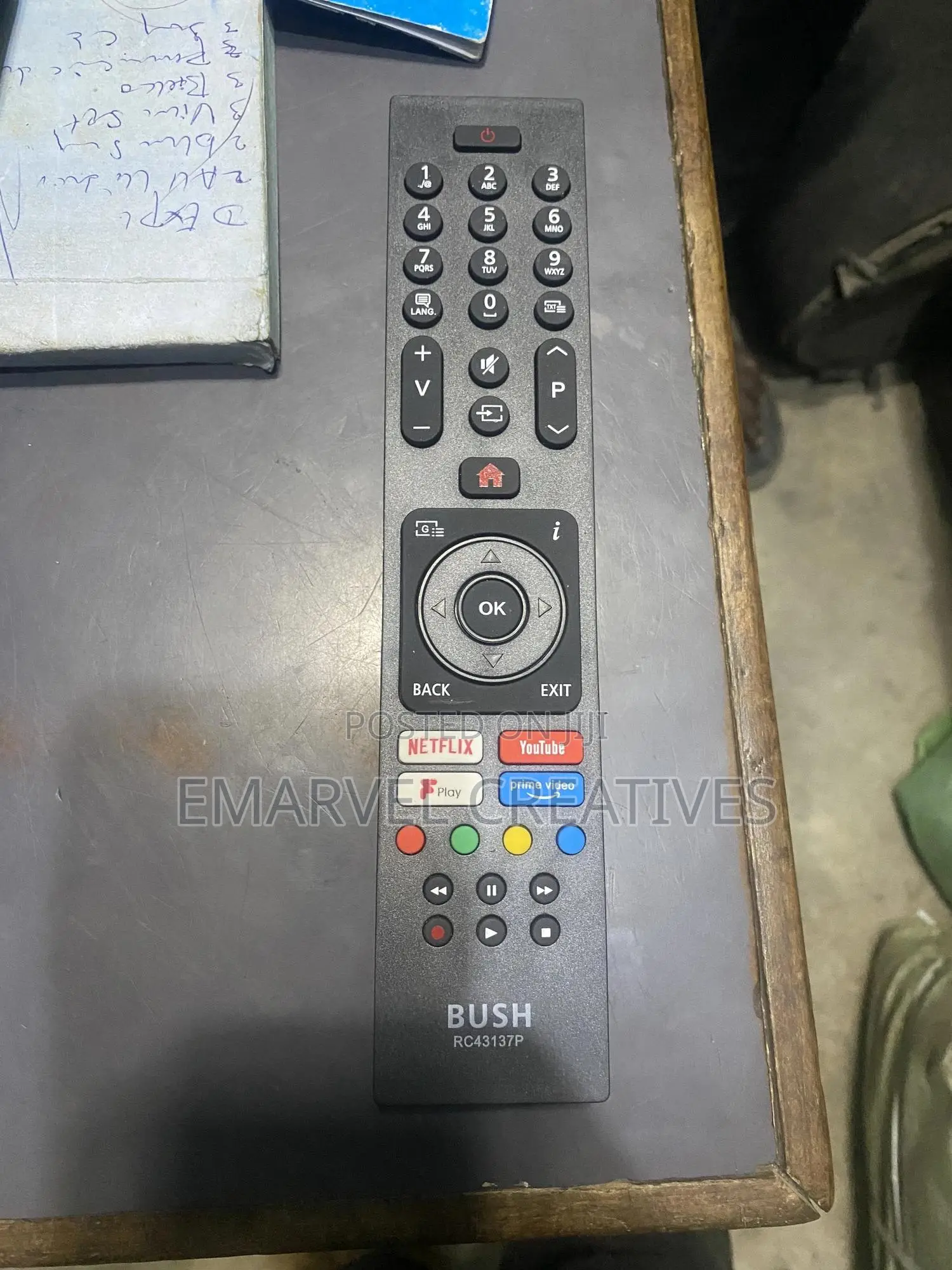 Bush Smart Tv Remote