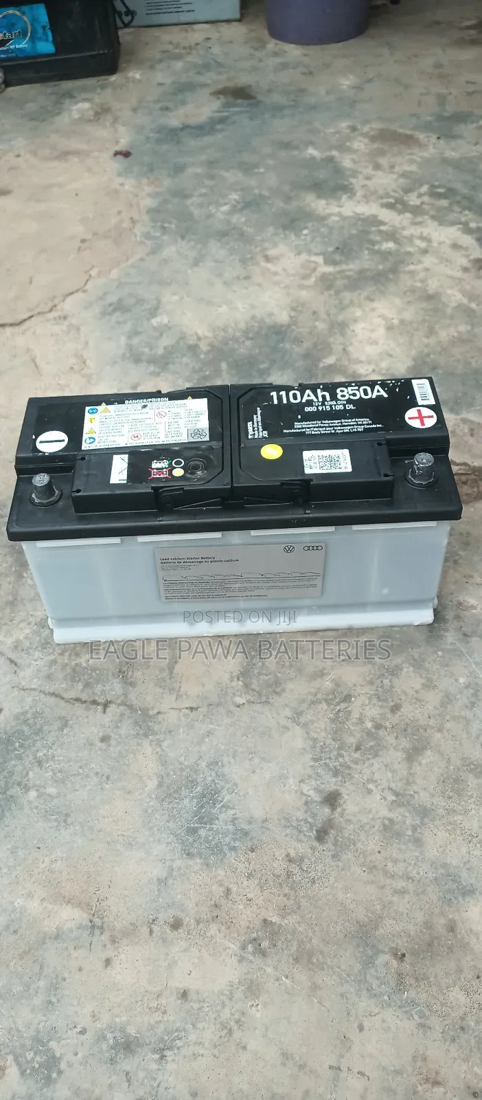 110amps Audi Battery