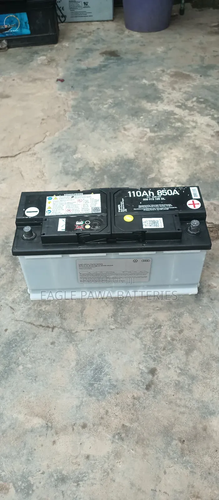 110amps Audi Battery