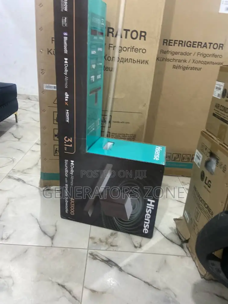 Dolby Atmos Soundbar 280watt With Bluetooth 3.1 Channel