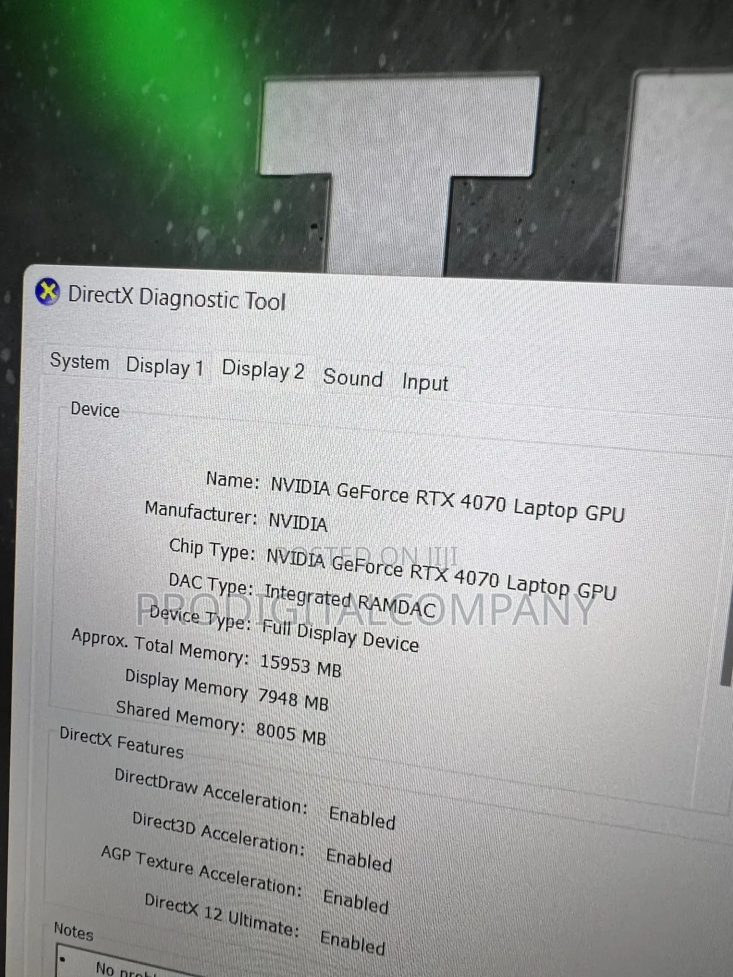 Laptop Asus TUF Gaming A15 16GB Intel Core I7 SSD 1T