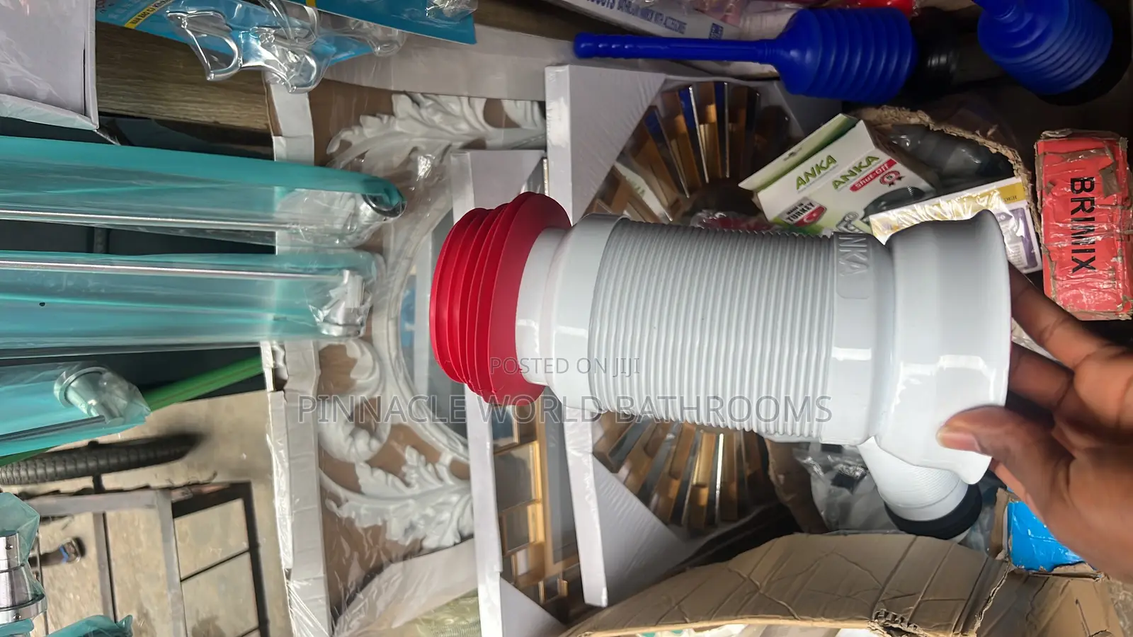 Turkish Pan Connector for WC