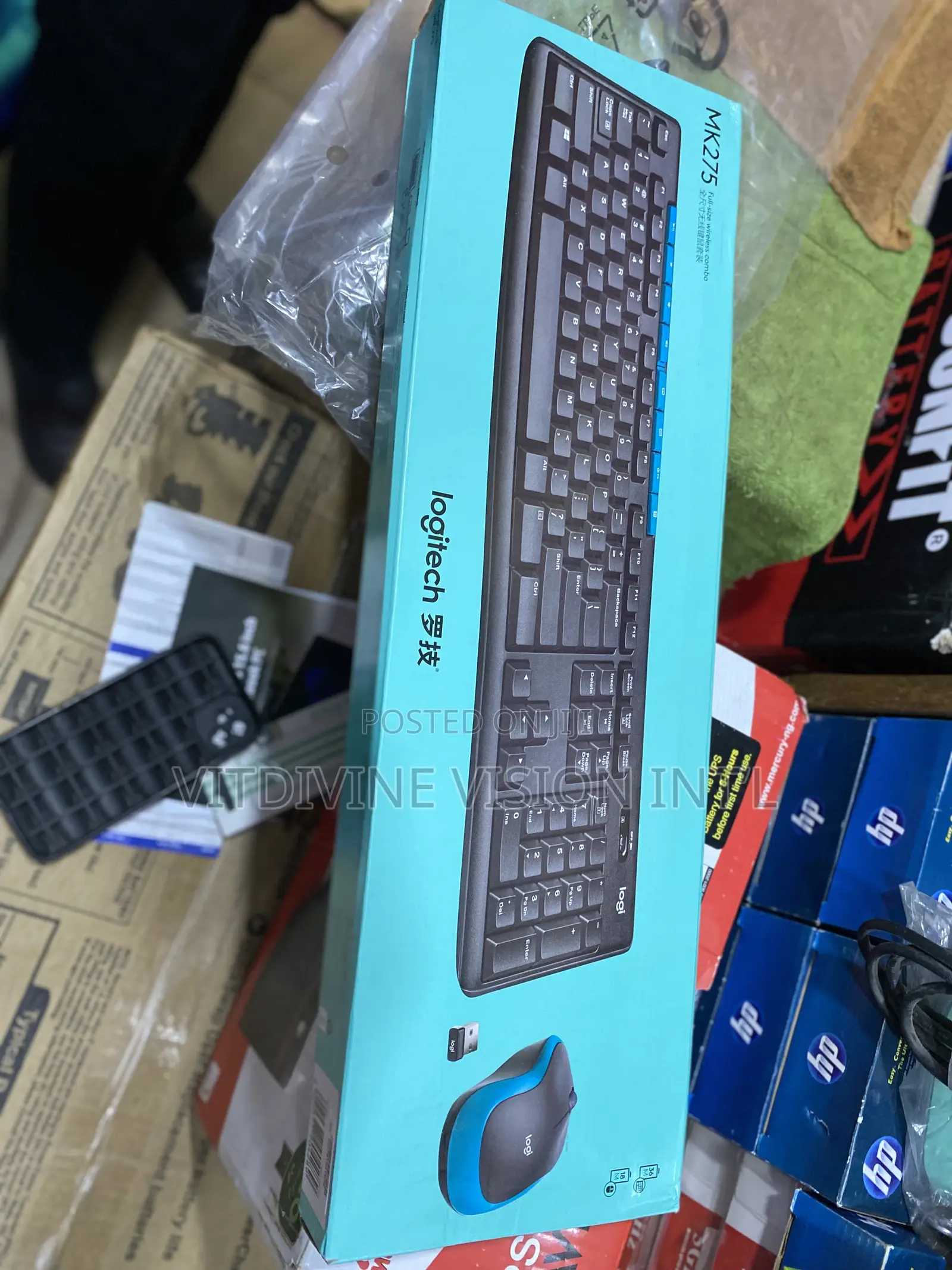 Logitech MK275 USB Wireless Keyboard and Mouse Windows.