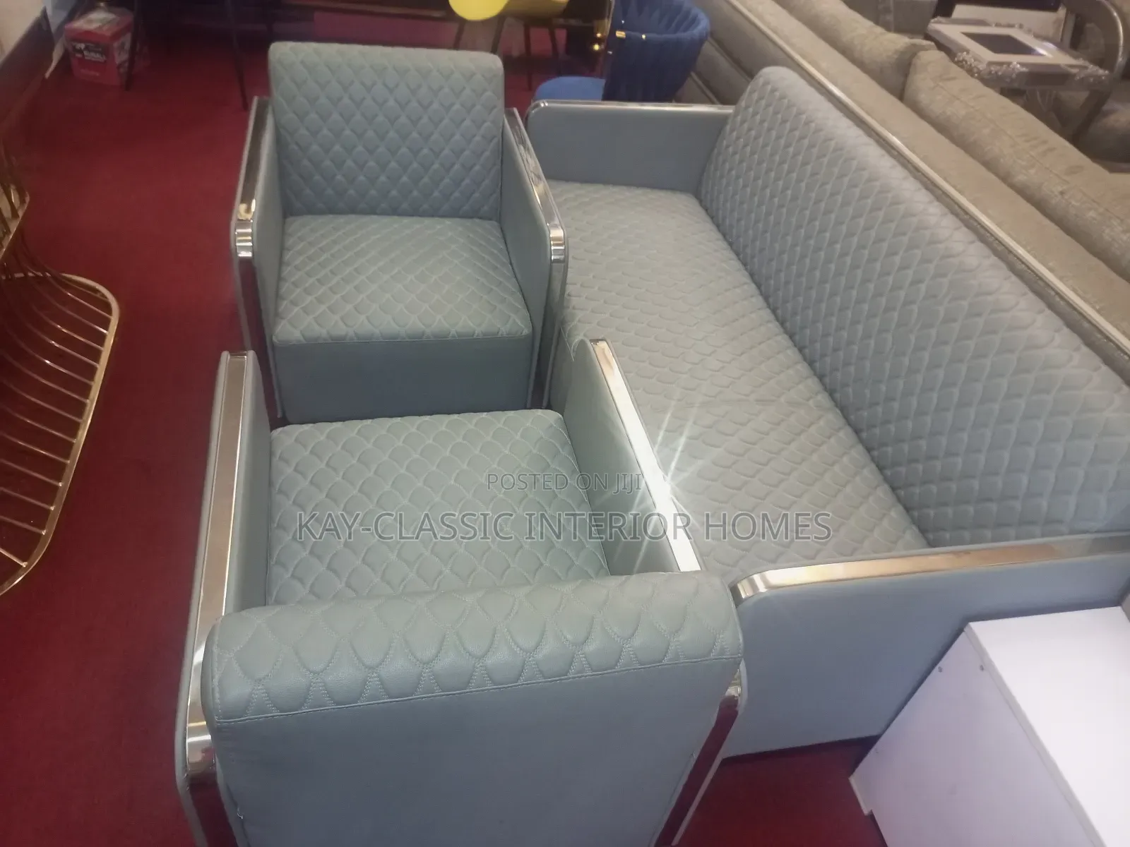 Classic 5 Seaters Office Mini Sofa