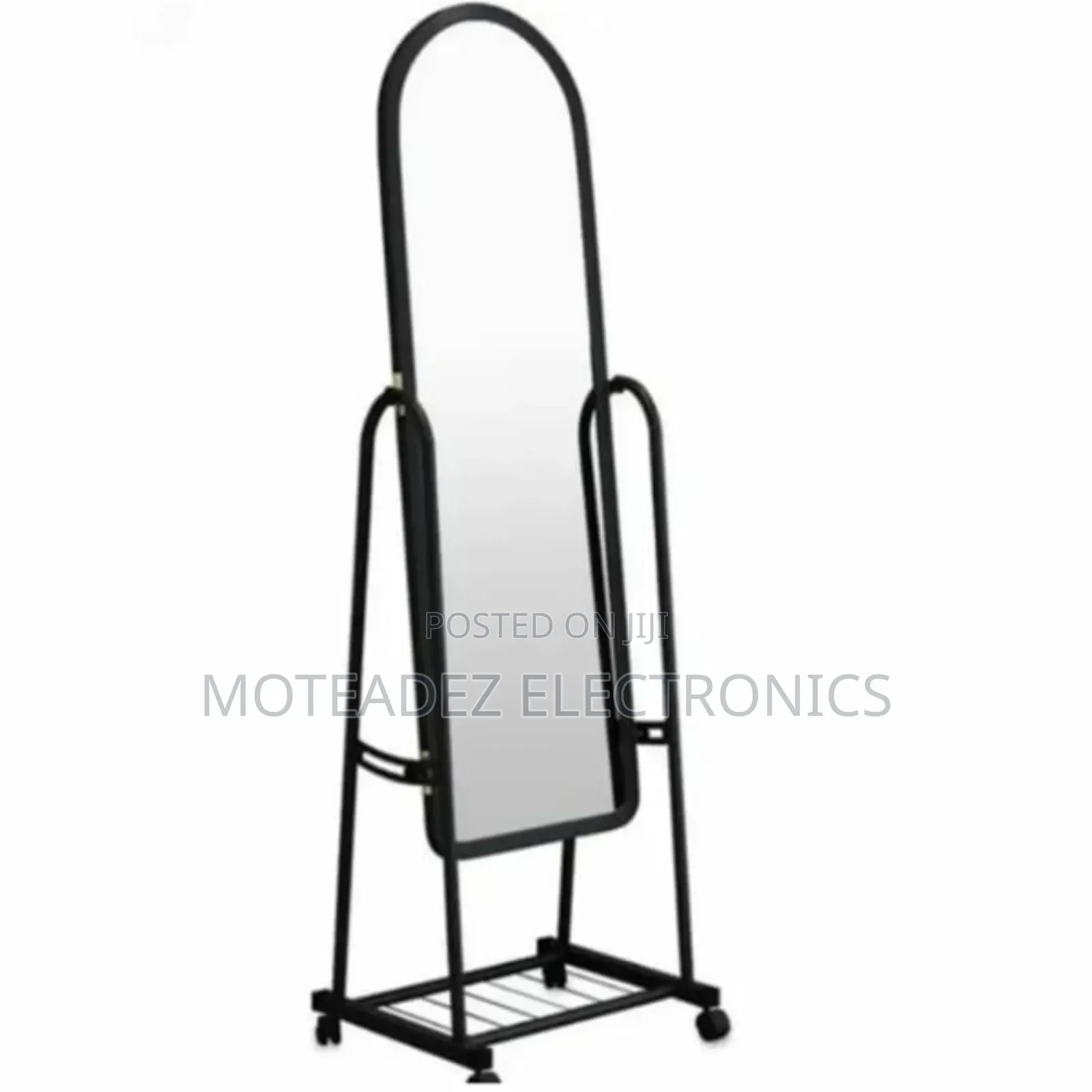 Movable Stand Full Body Dressing Mirror With Steel Body