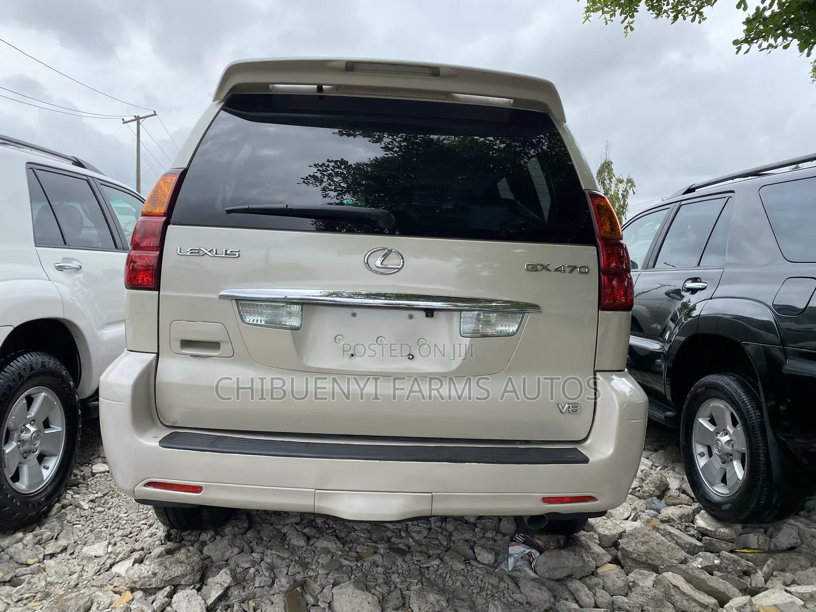 Lexus GX 470 2008 Off white
