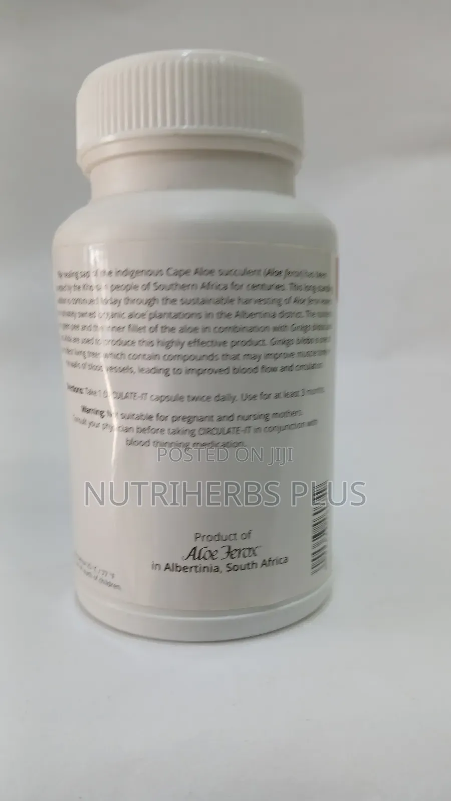 Aloe Ferox Circulate-It: For Proper Blood Flow, Circulation