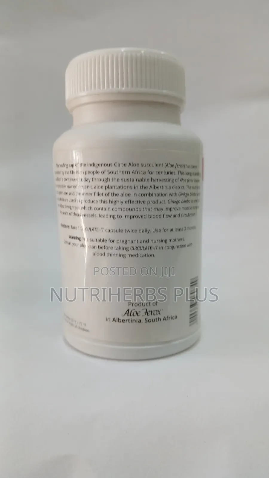 Unblock Your Blocked Arteries With Aloe Ferox Circulate-It