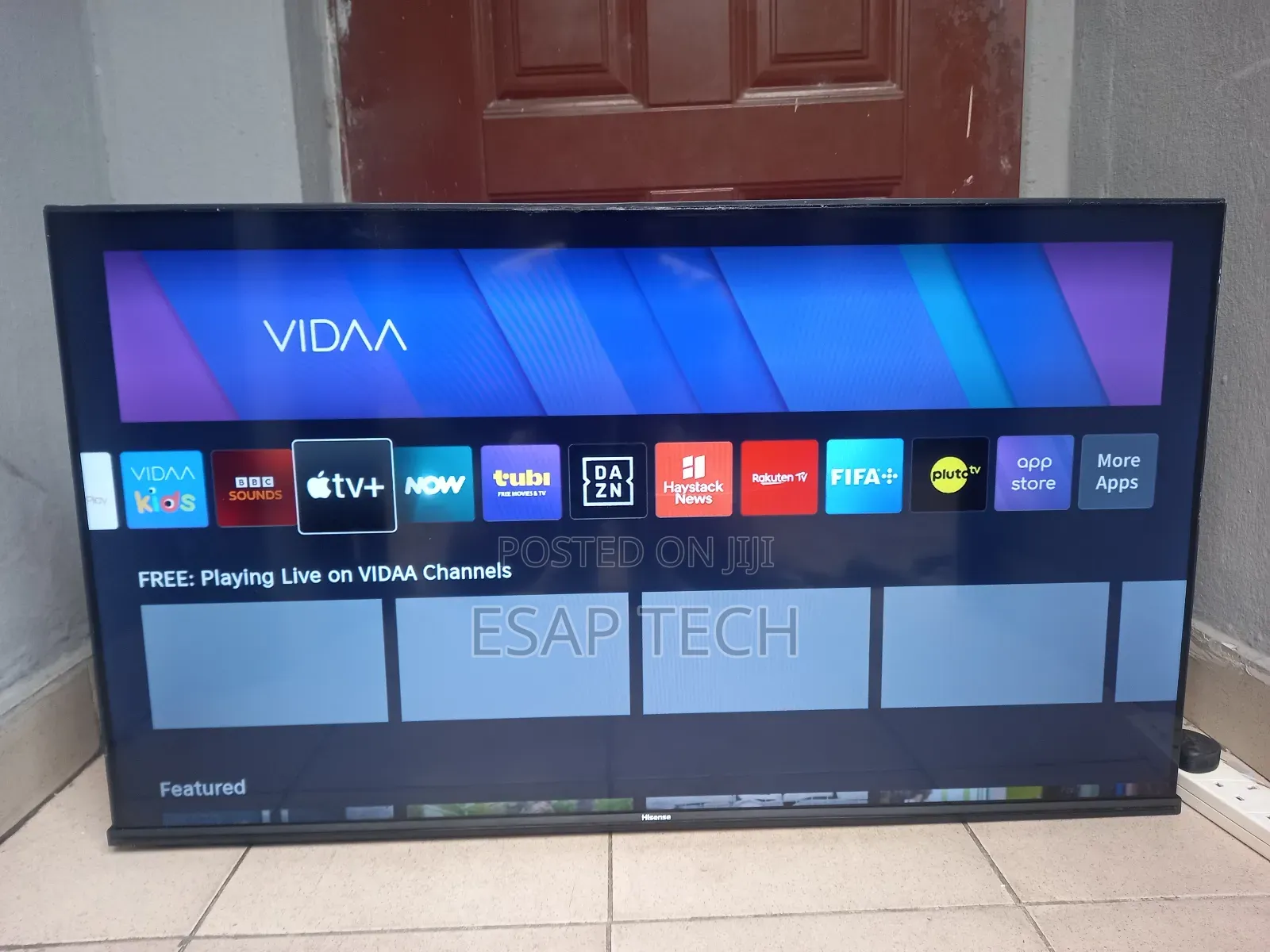 Hisense Smart TV Frameless 40" Free Netflix Login 2023/2024