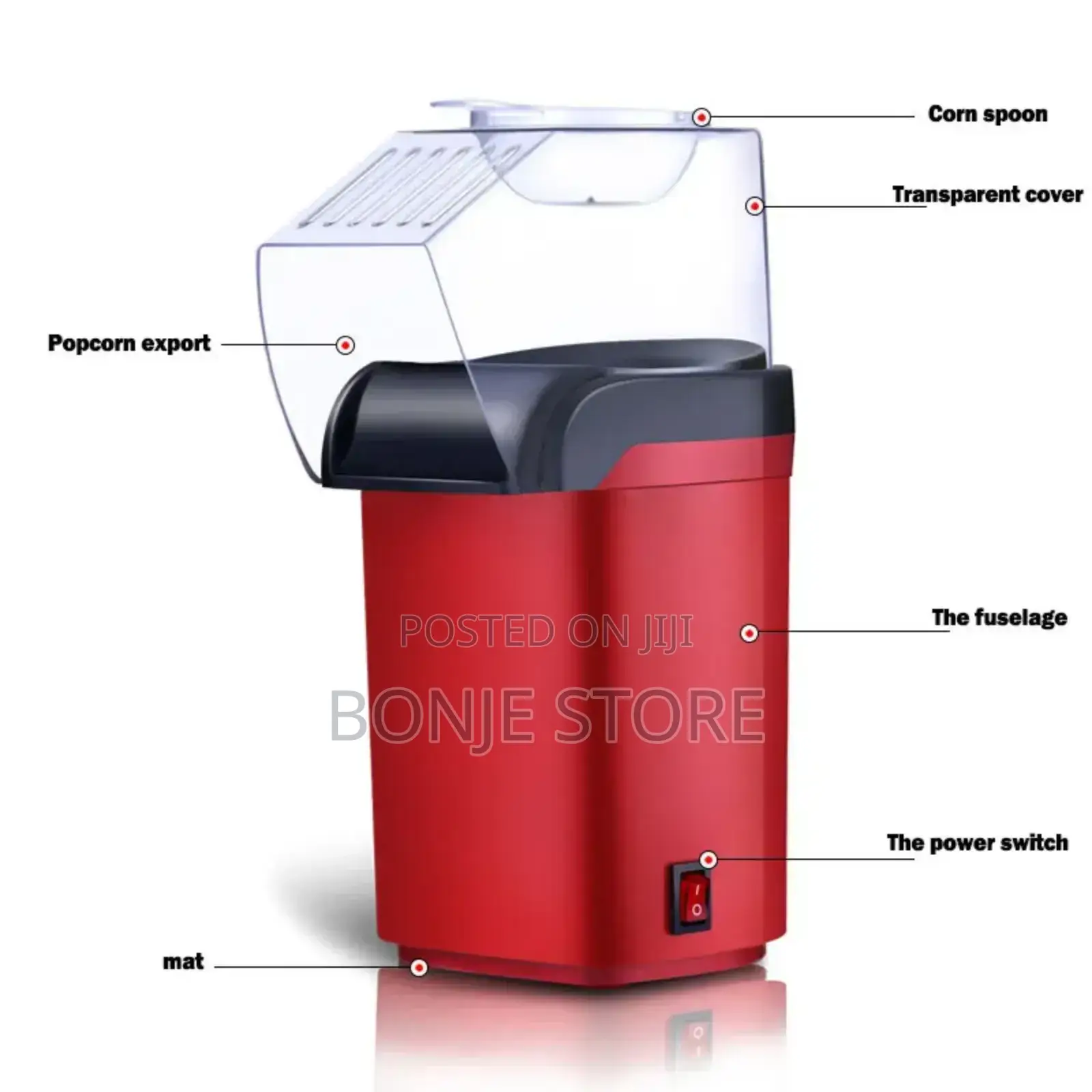 220v Mini Popcorn Maker Fully Automatic Popcorn Machine