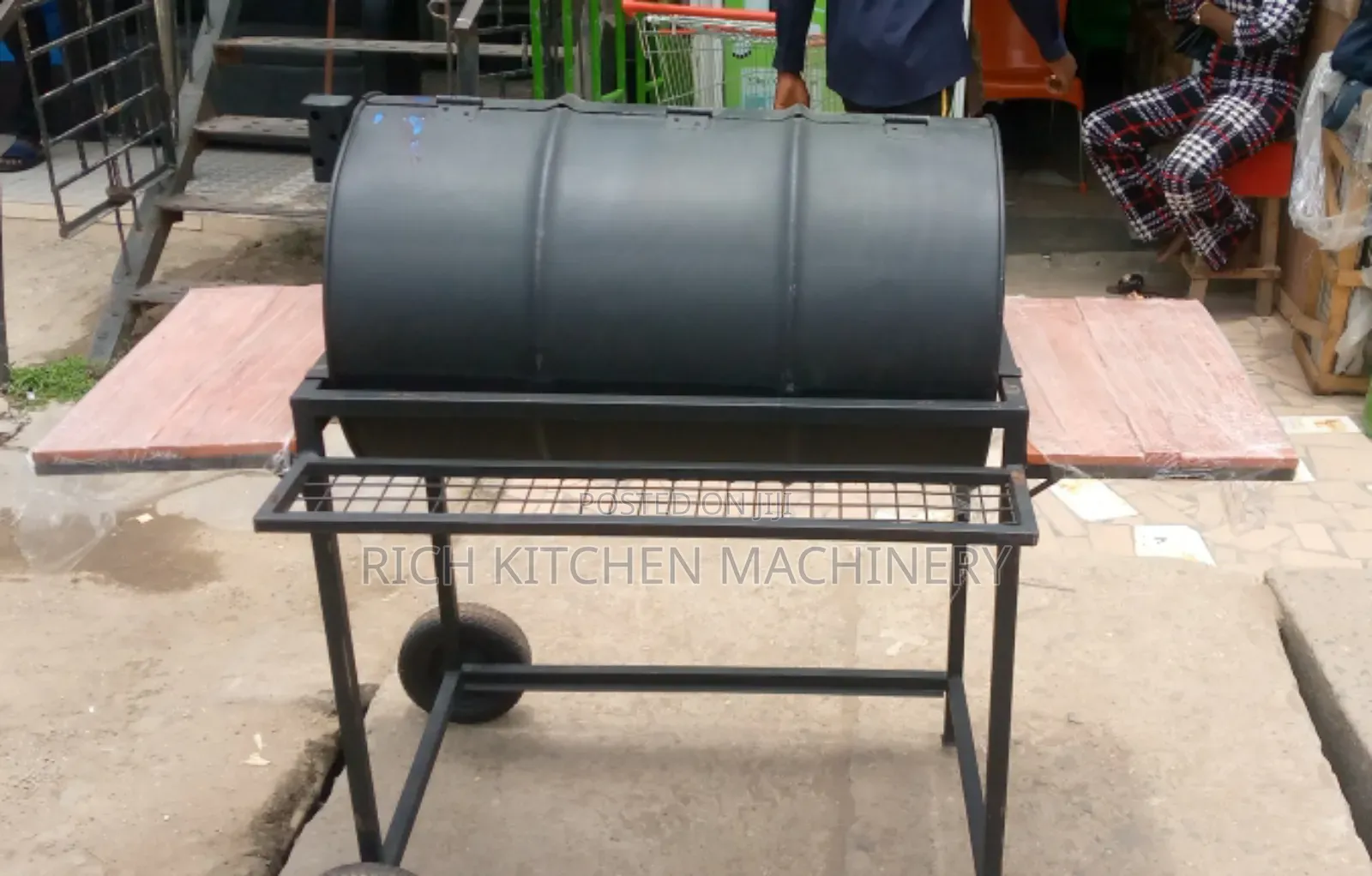 Charcoal Barbecue Grill (Fabricated)