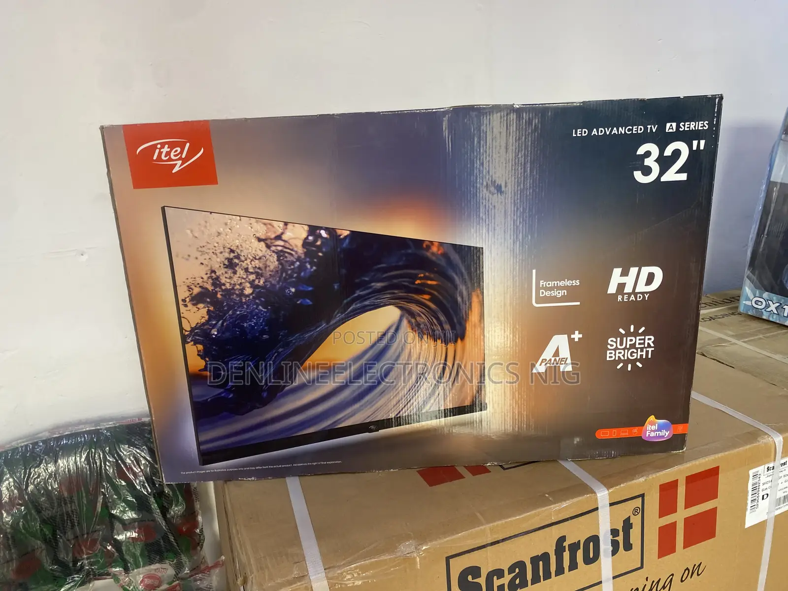 Brand New Itel 32inches Led Smart Hd Frameless Tv