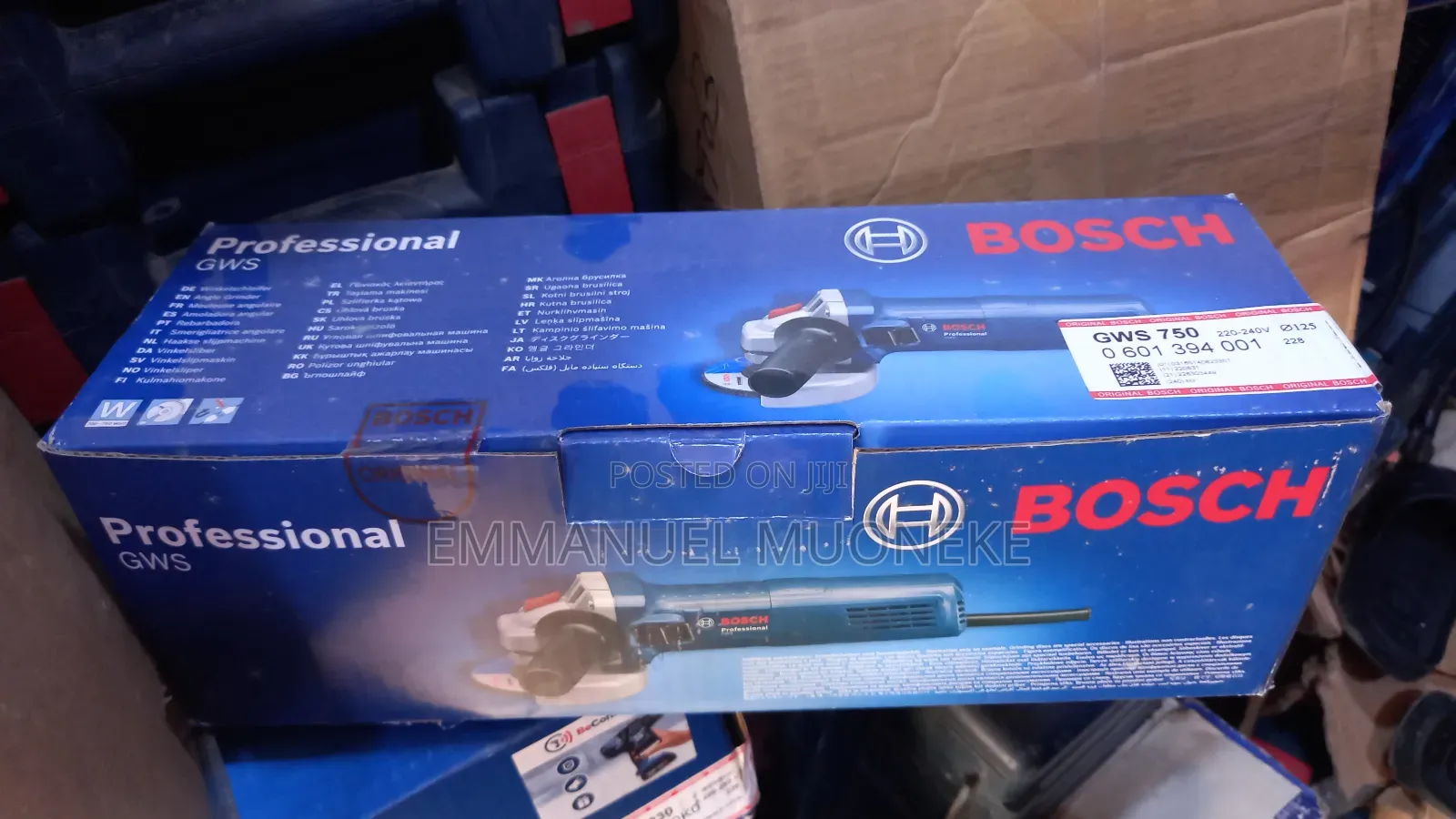 Original Bosch 5 Inches GWS 750 Grinder