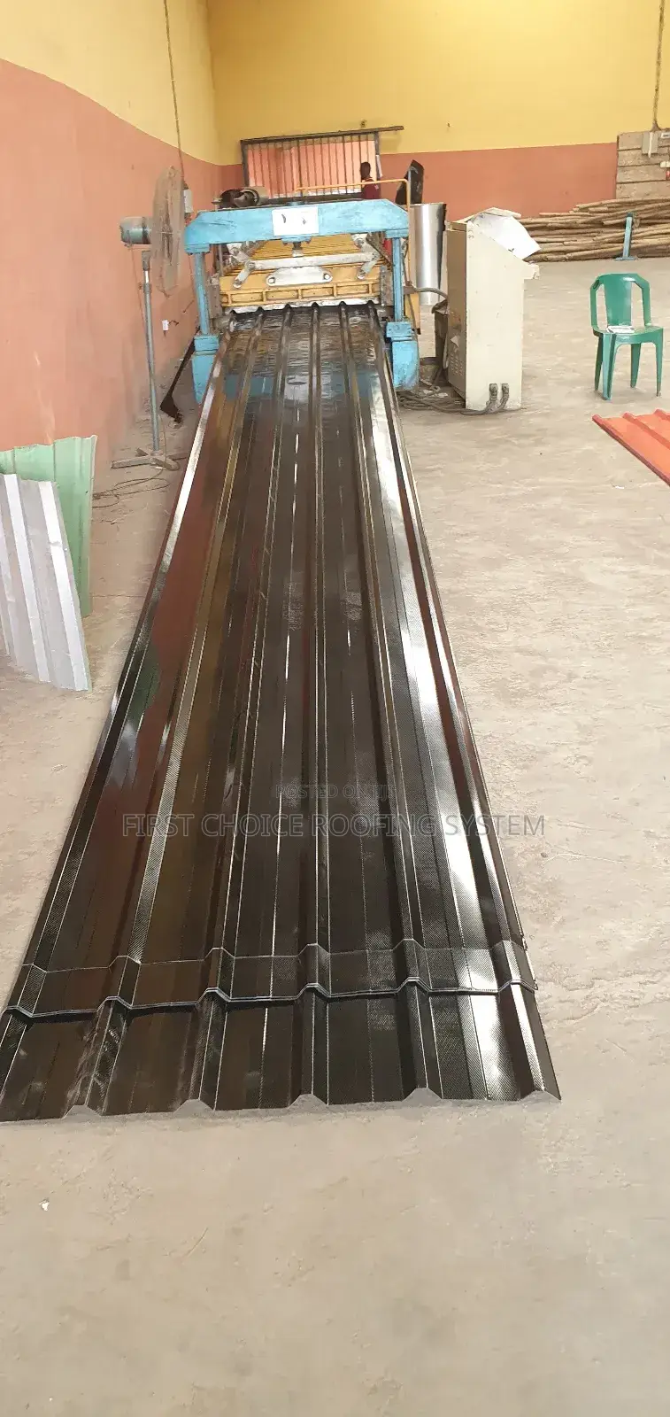 Black Roofing Sheets Oven Baked
