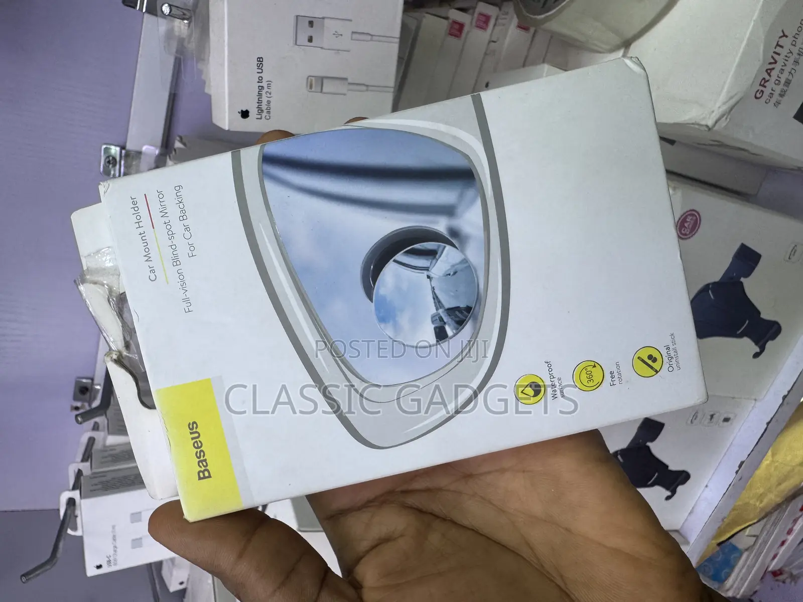 Baseus Full View Blind Spot Rearview Mirror