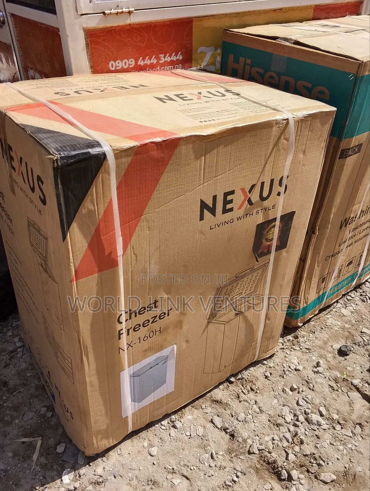 Nexus Chest Freezer Model Nx 160h