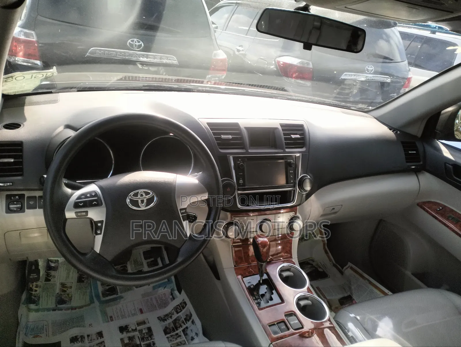 Toyota Highlander 3.5L 4WD 2013 Burgundy