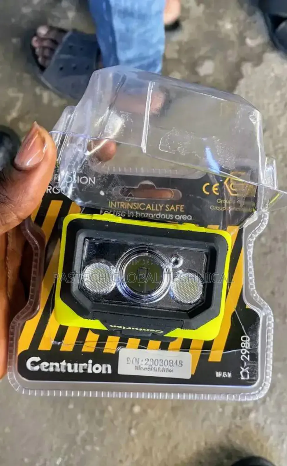 Centurion EX-2980 ATEX Intrinsically Safe Head Light