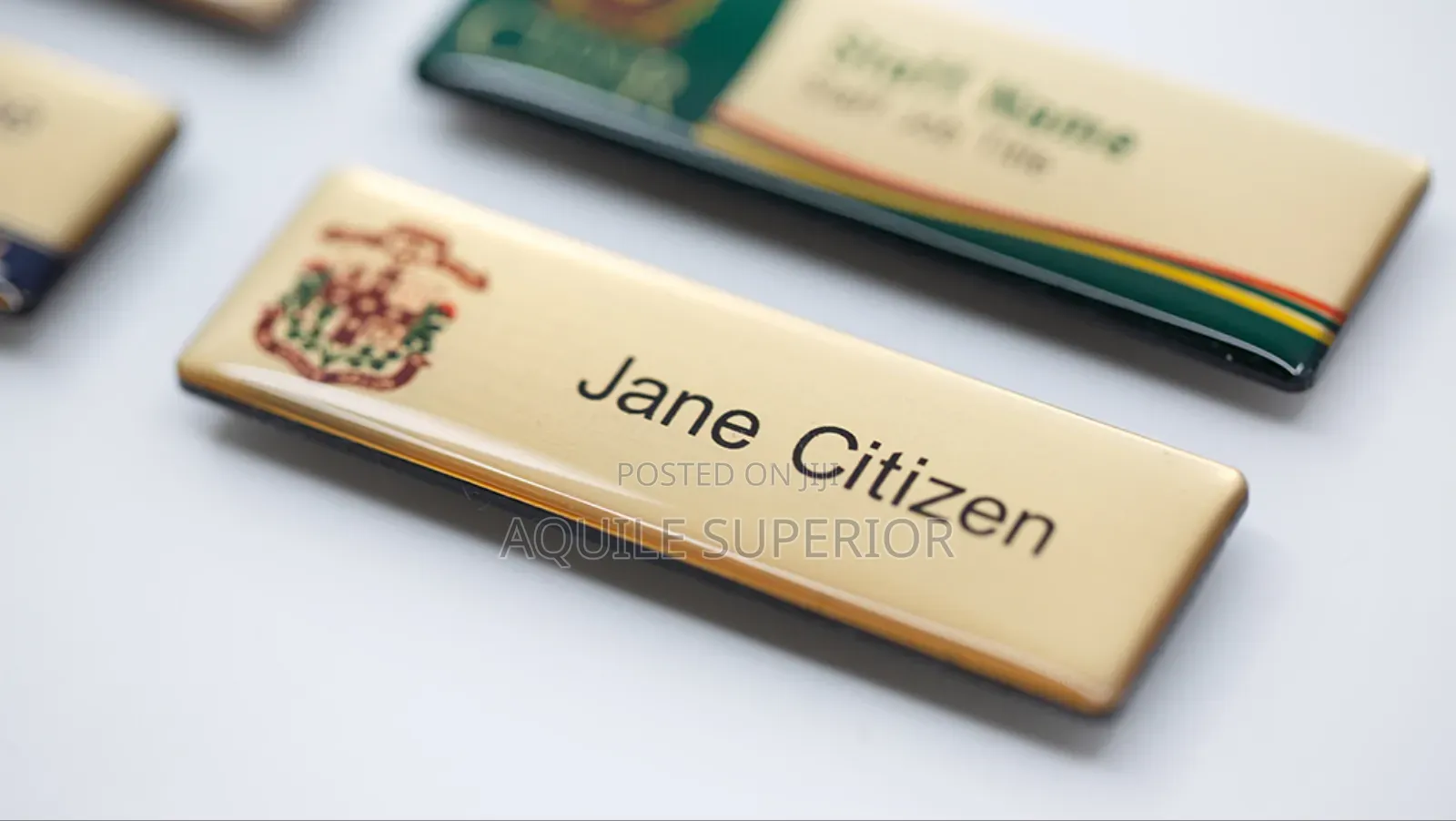 Custom Dome Lapel Badges With Your Brand Name