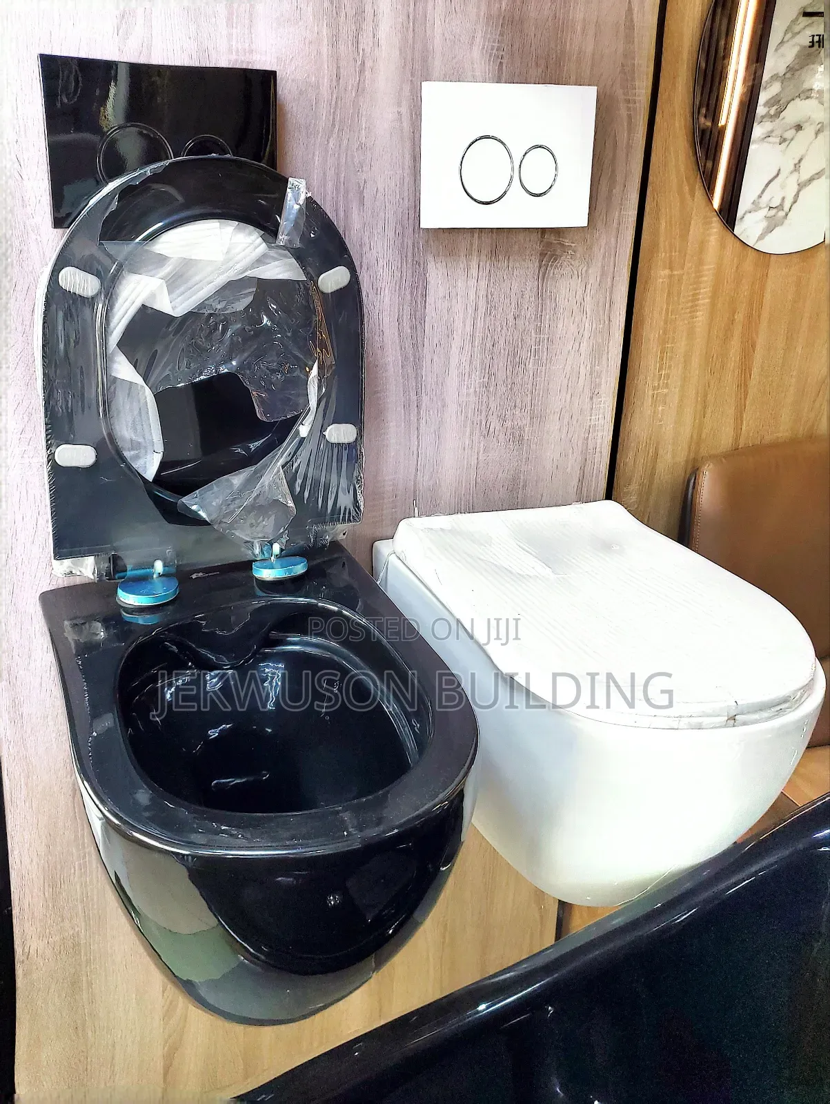 Black Color Wall Hung Wc(Payment on Delivery)