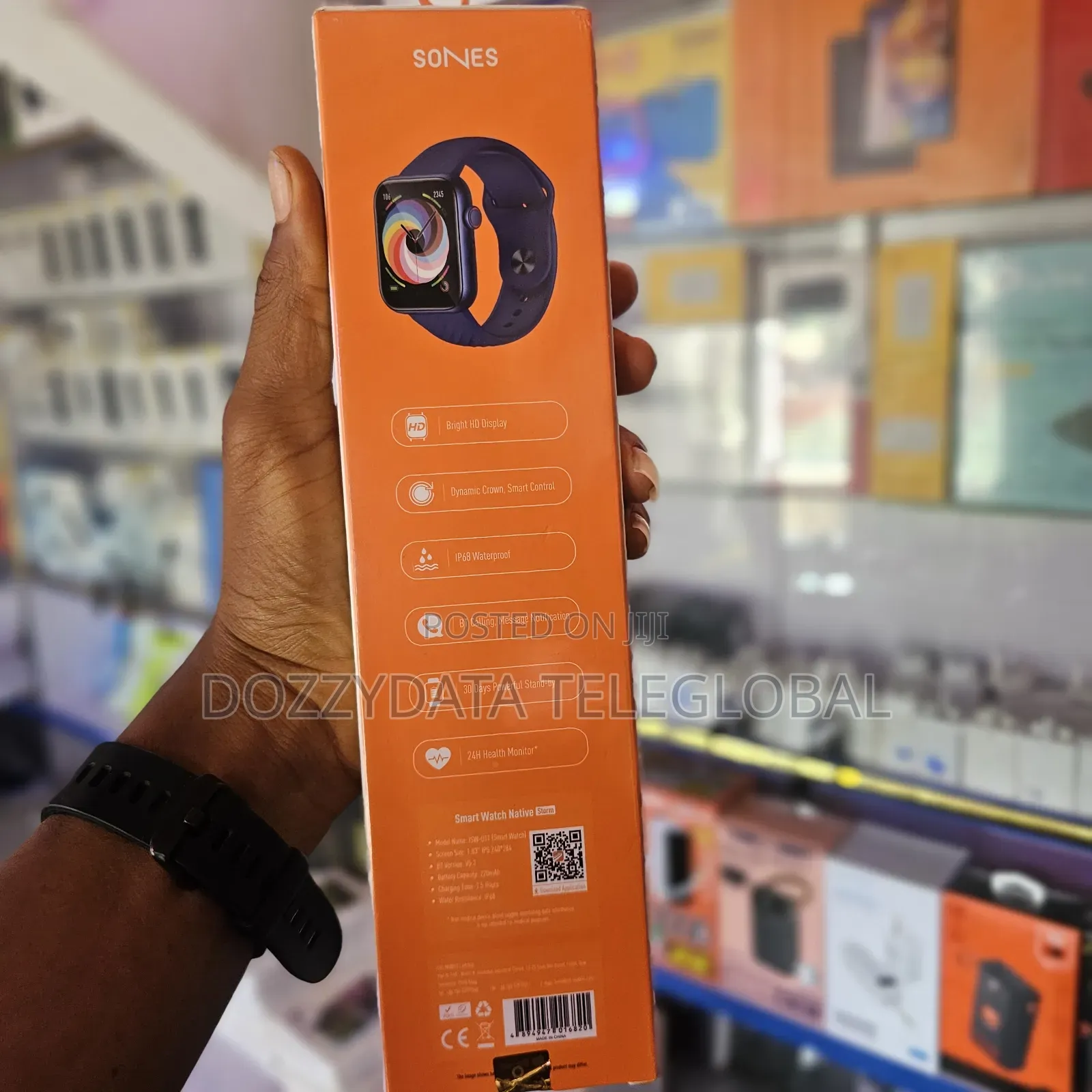 Itel Smartwatch ISW-011 Sones Smart Watch Native Storm