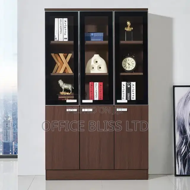 Modern Y.F 3 Door Book Shelf