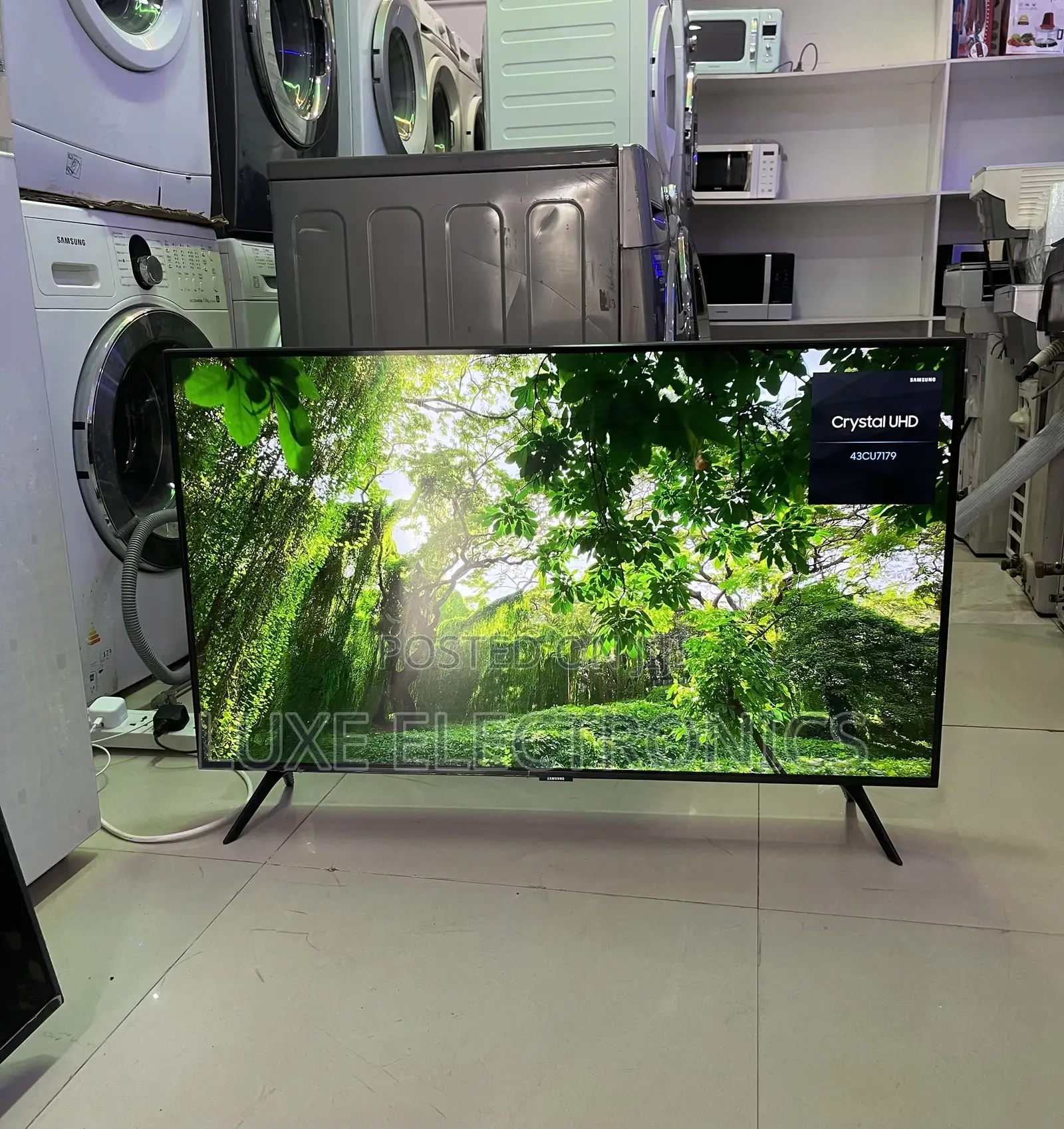 Samsung 43 Inches Crystal UHD HDR Smart Tv 2024 Model
