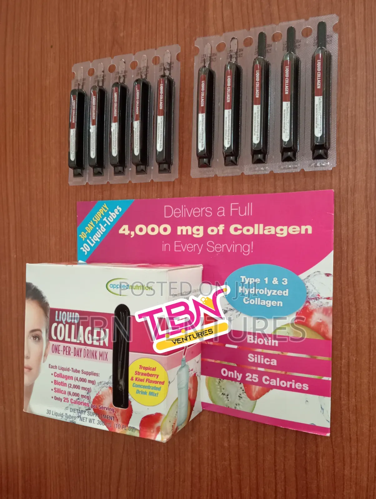 Liquid Collagen One Per Day Drink Mix 4000mg for 30days