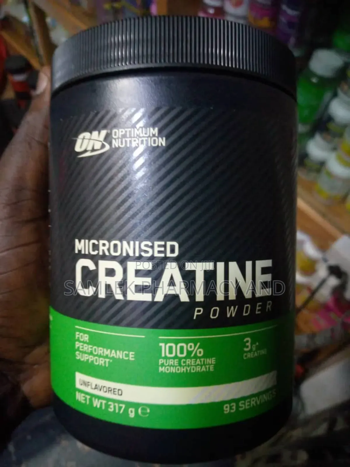 Optimum Nutrition Micronised Creatine Powder- 93 Servings