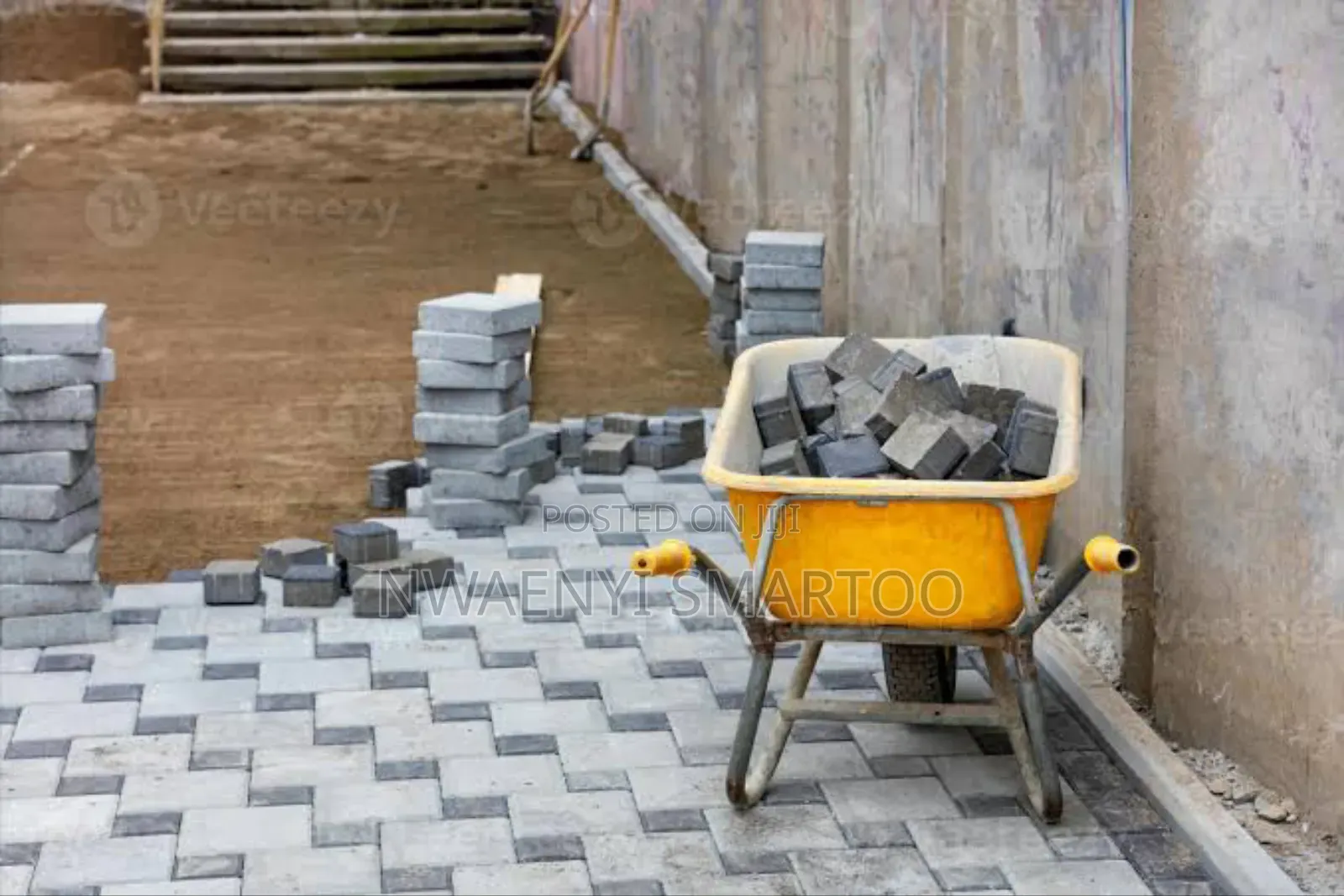 Heavy Duty Concrete Wheel Barrow