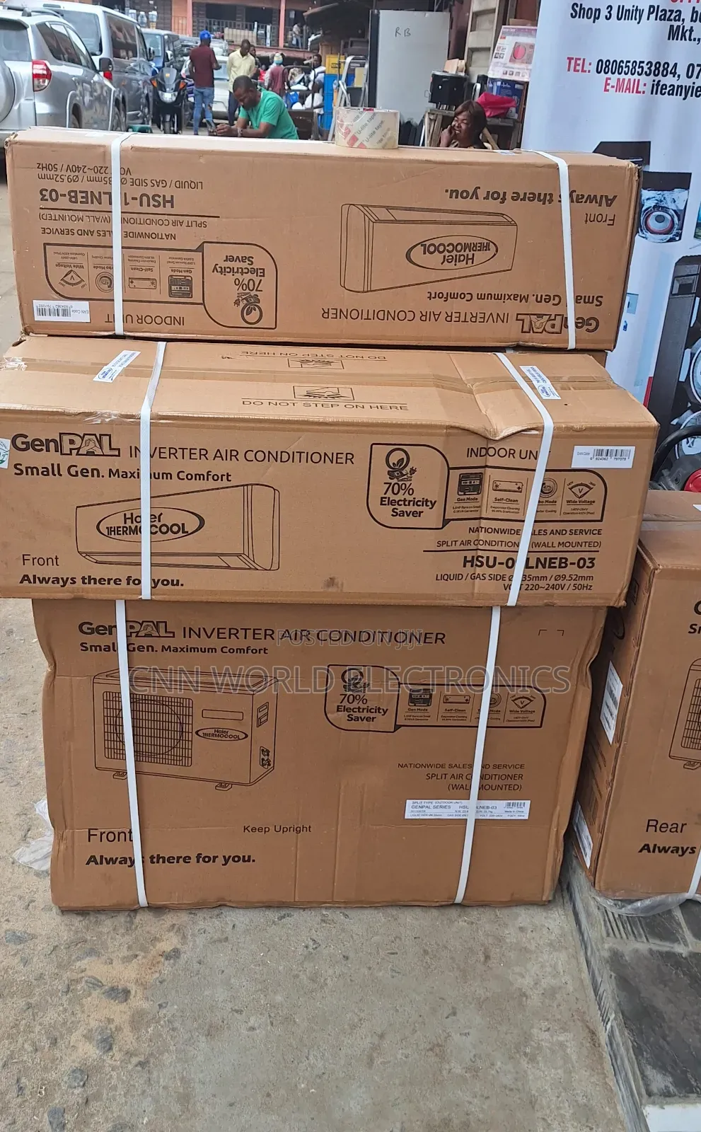 New Haier Thermocool Inverter(1.5hp) 70%Electricity Saver