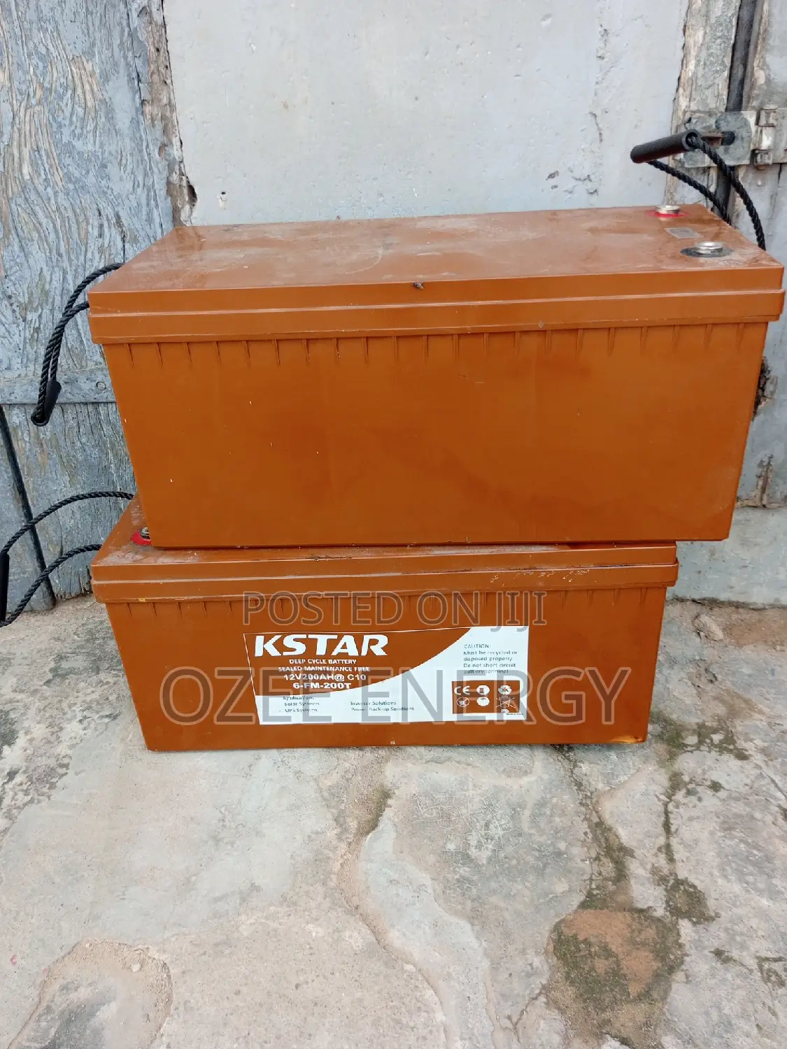 We Are Buying Weak Solar/Inverter Battery