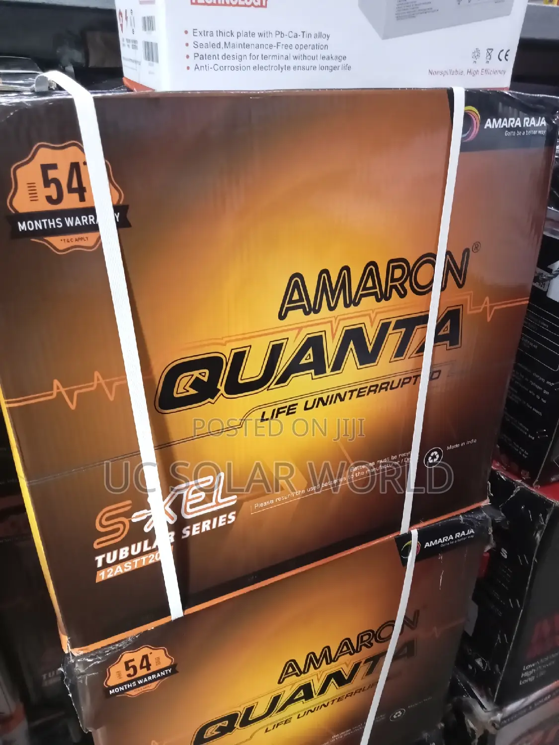 Quanta 200ah 12v Tubular Battery