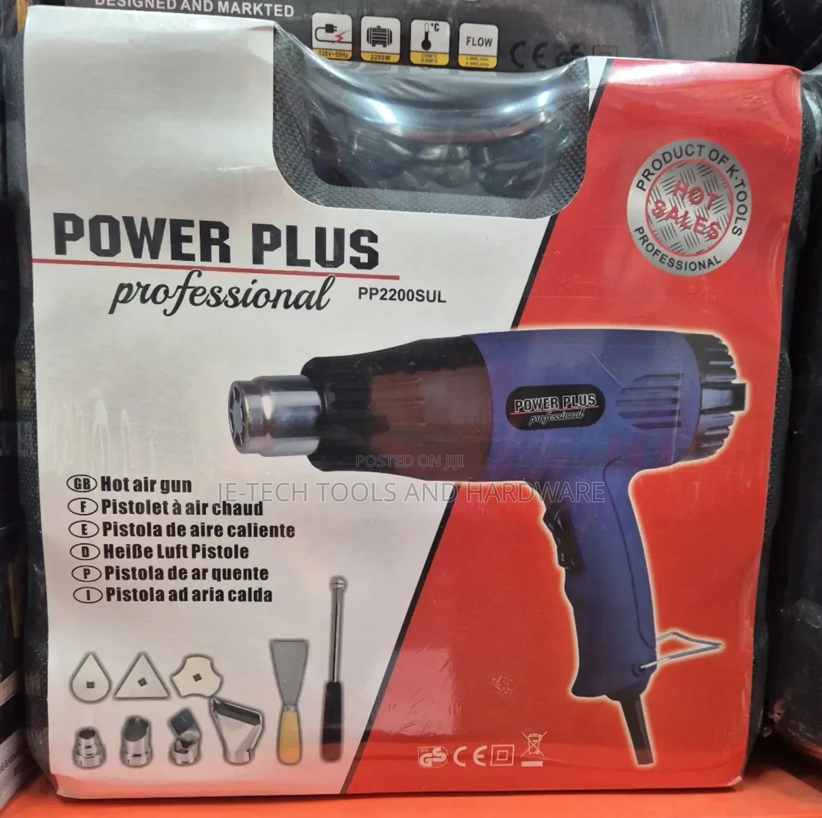 Power Plus Heat Gun 2200W