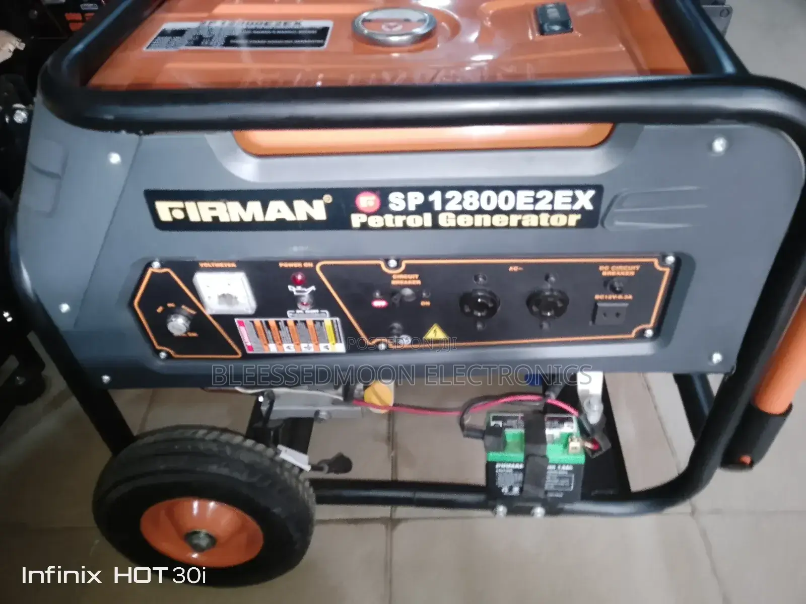 Firman Supper Heavy Duty Generator 12.5kva Cooper Coil
