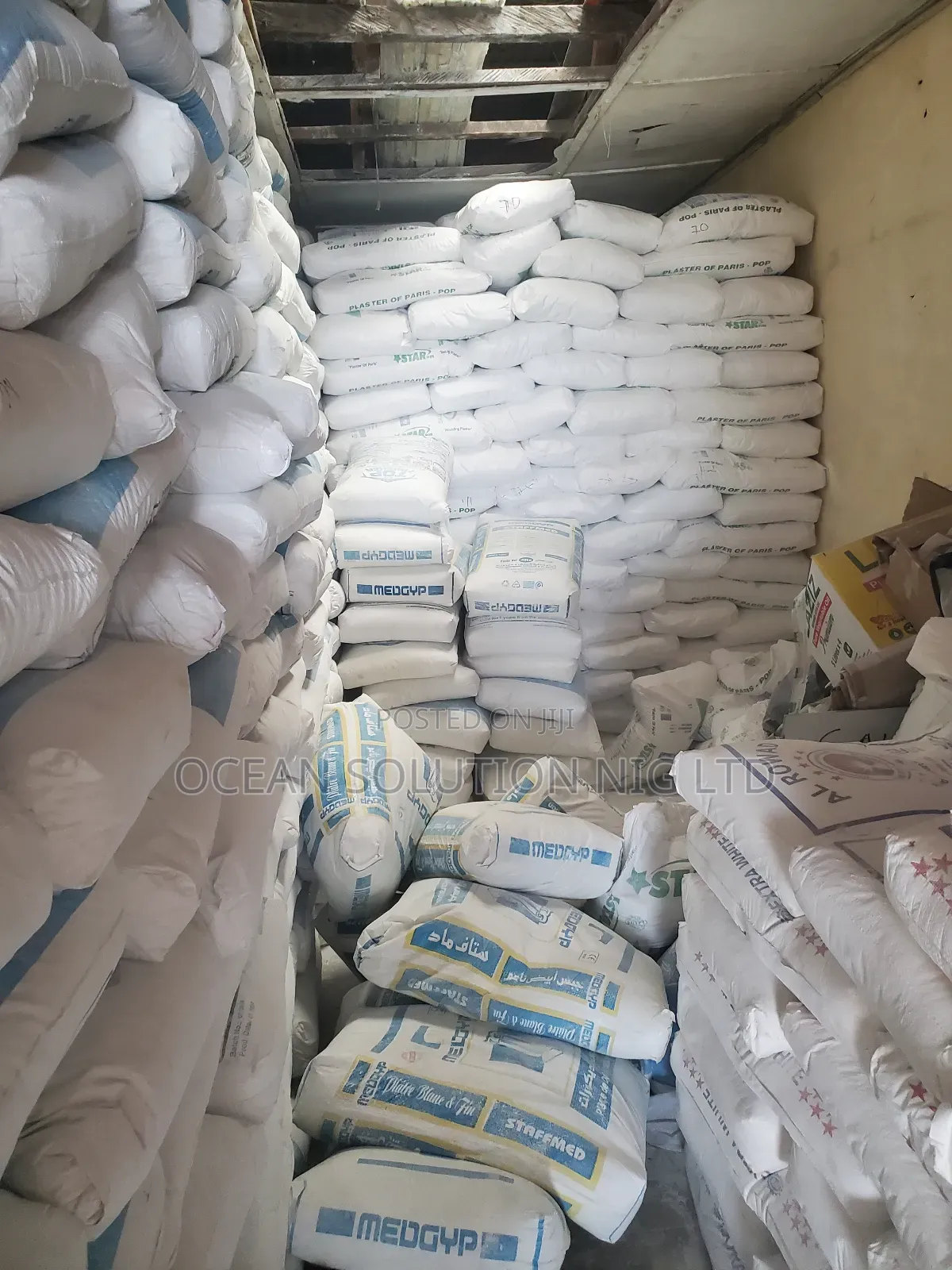 White Cement / Plaster of Paris Pop