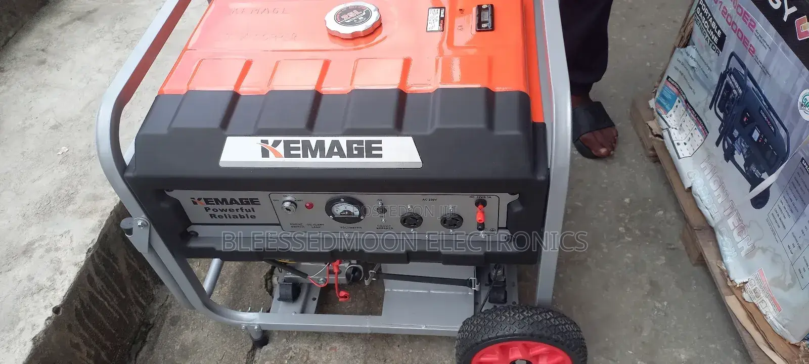 Kemage Supper Heavy Duty Petrol Generator 12.5kva Cooper Coi