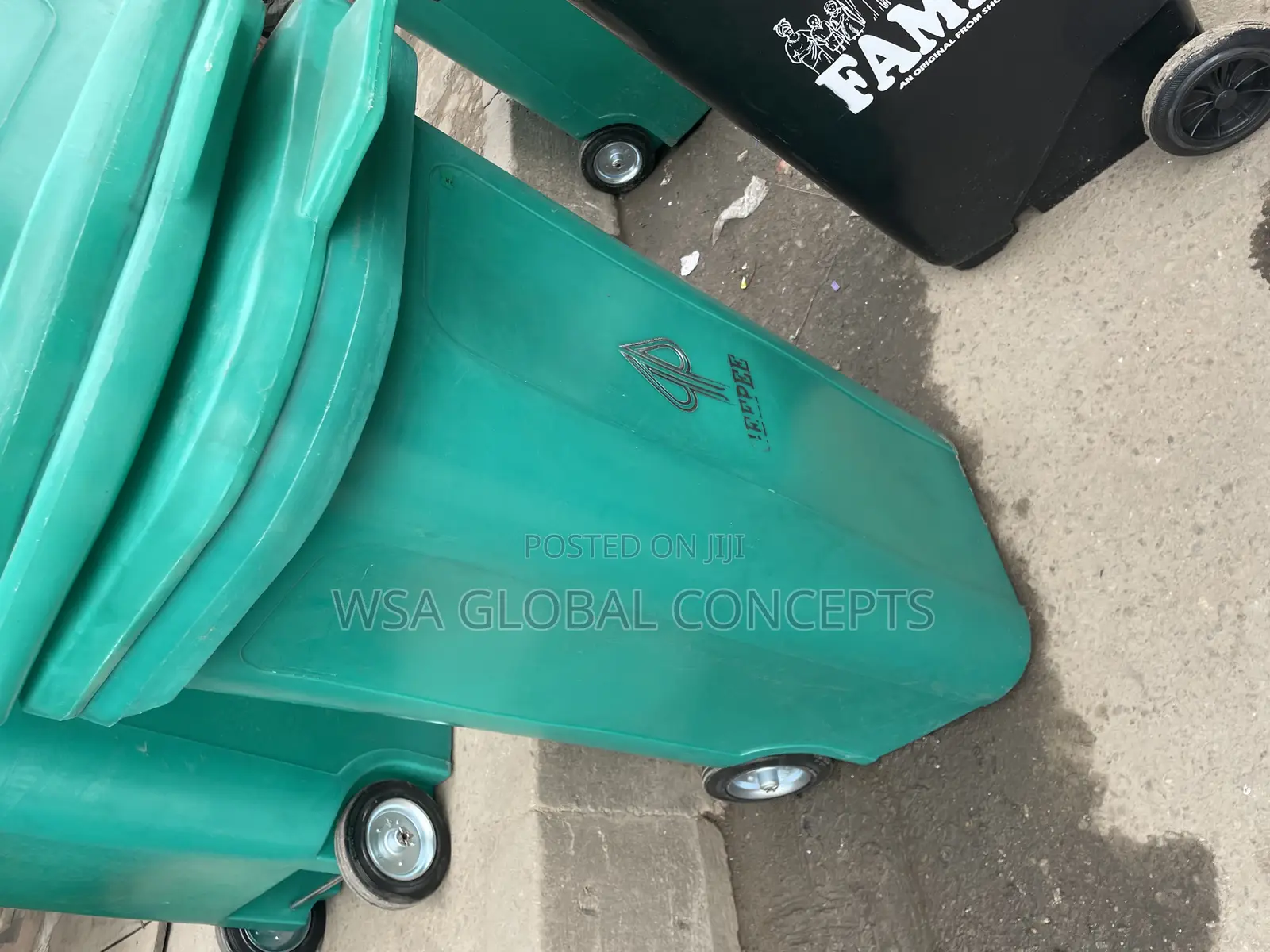 240 Liters Geepee Waste Bin 100 Percent Rubber