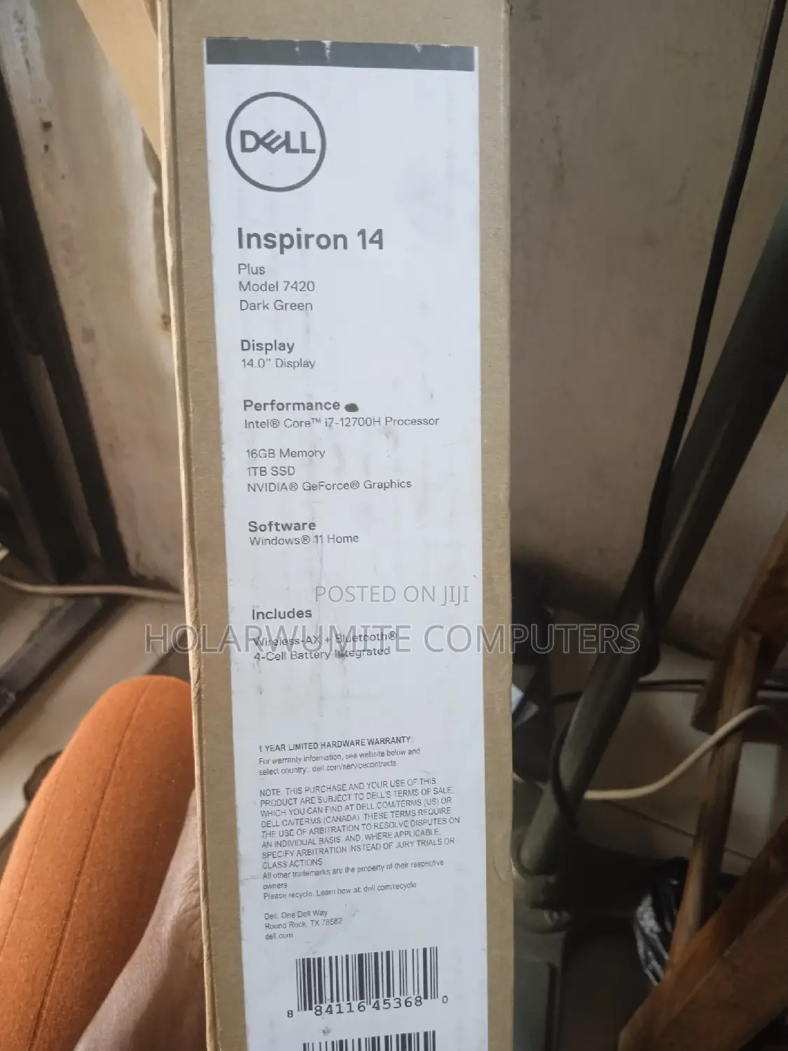 New Laptop Dell Inspiron 14 16GB Intel Core I7 SSD 1T