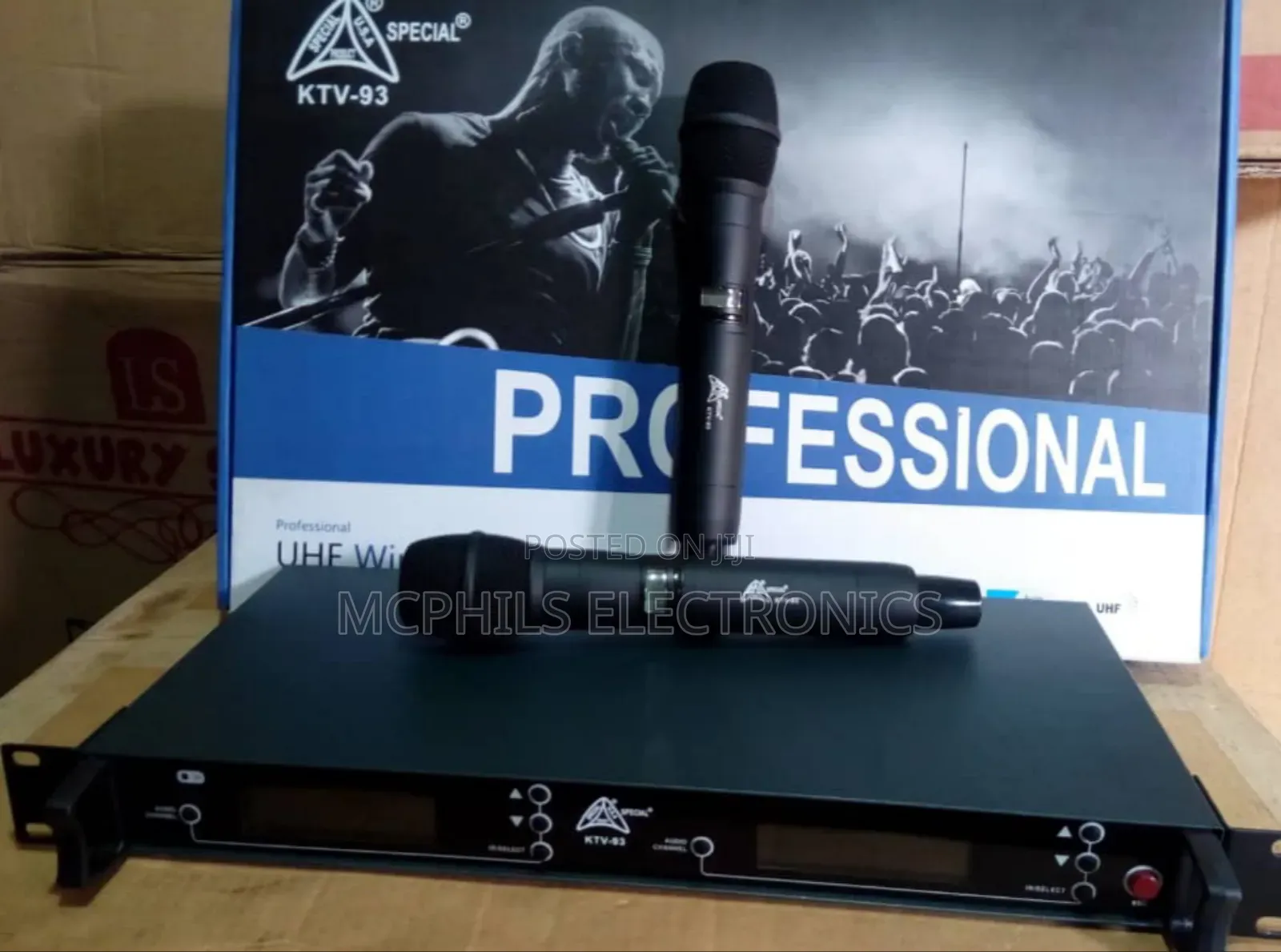 Special Prefossional Uhf Wireless Microphone Ktv-93