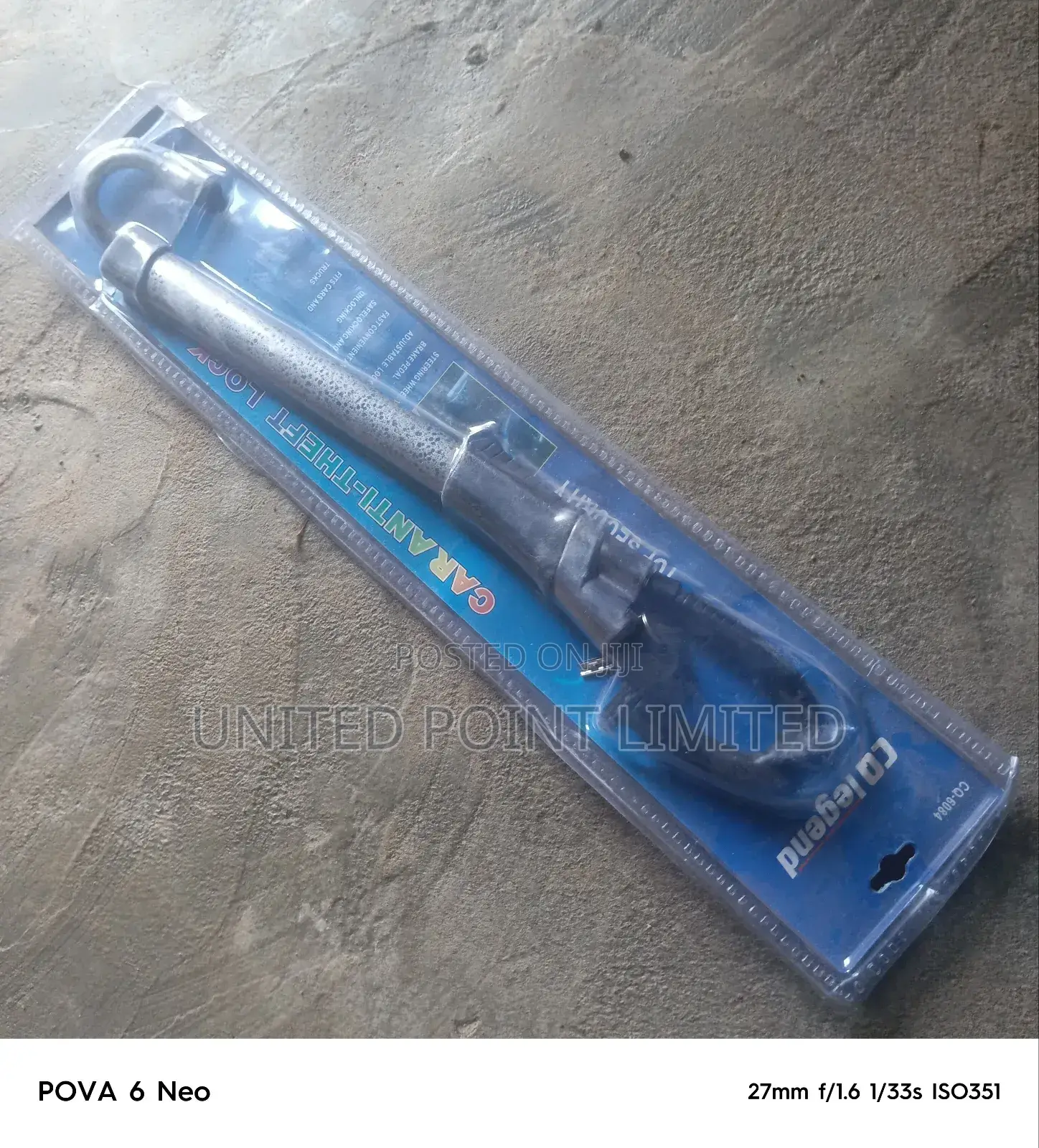 Car Anti Theft Pedal To Steering Wheel Lock
Abj