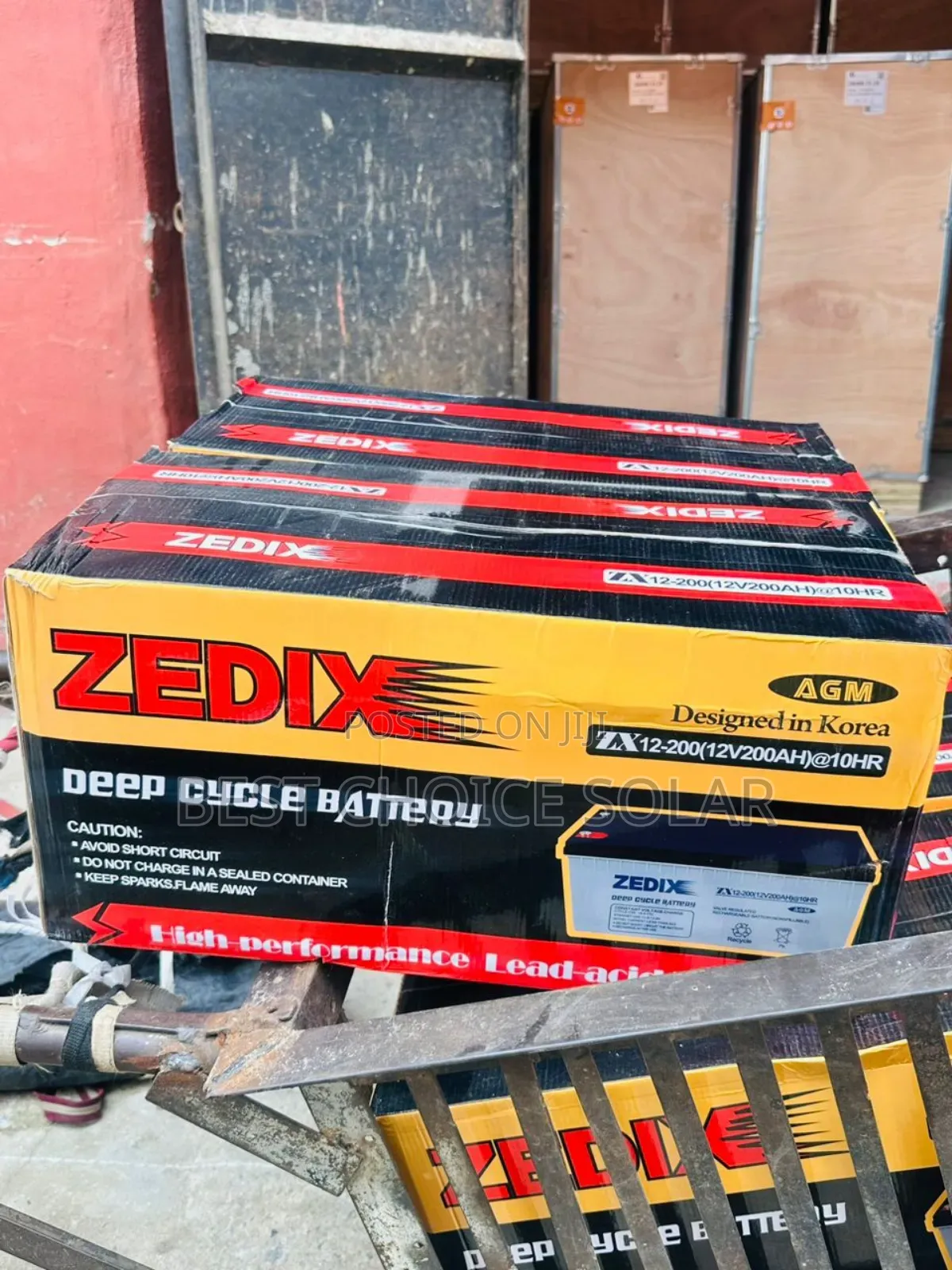 200ah 12v Zedix Battery