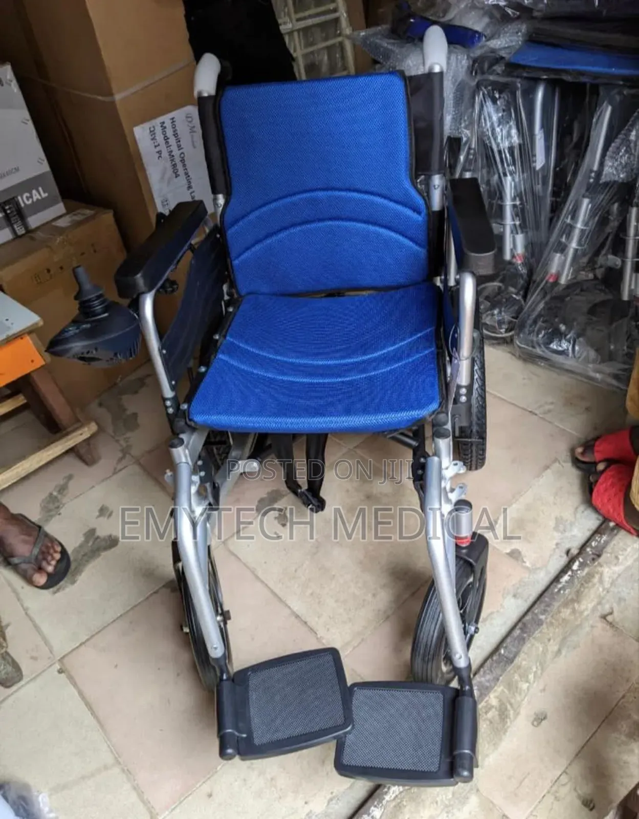 Foldable Motorized Wheelchair