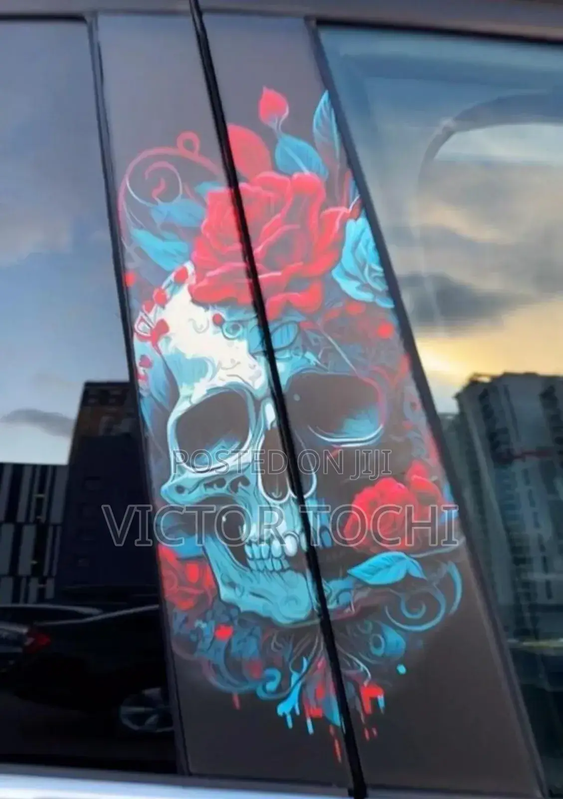 Car Door Pillar Stickers