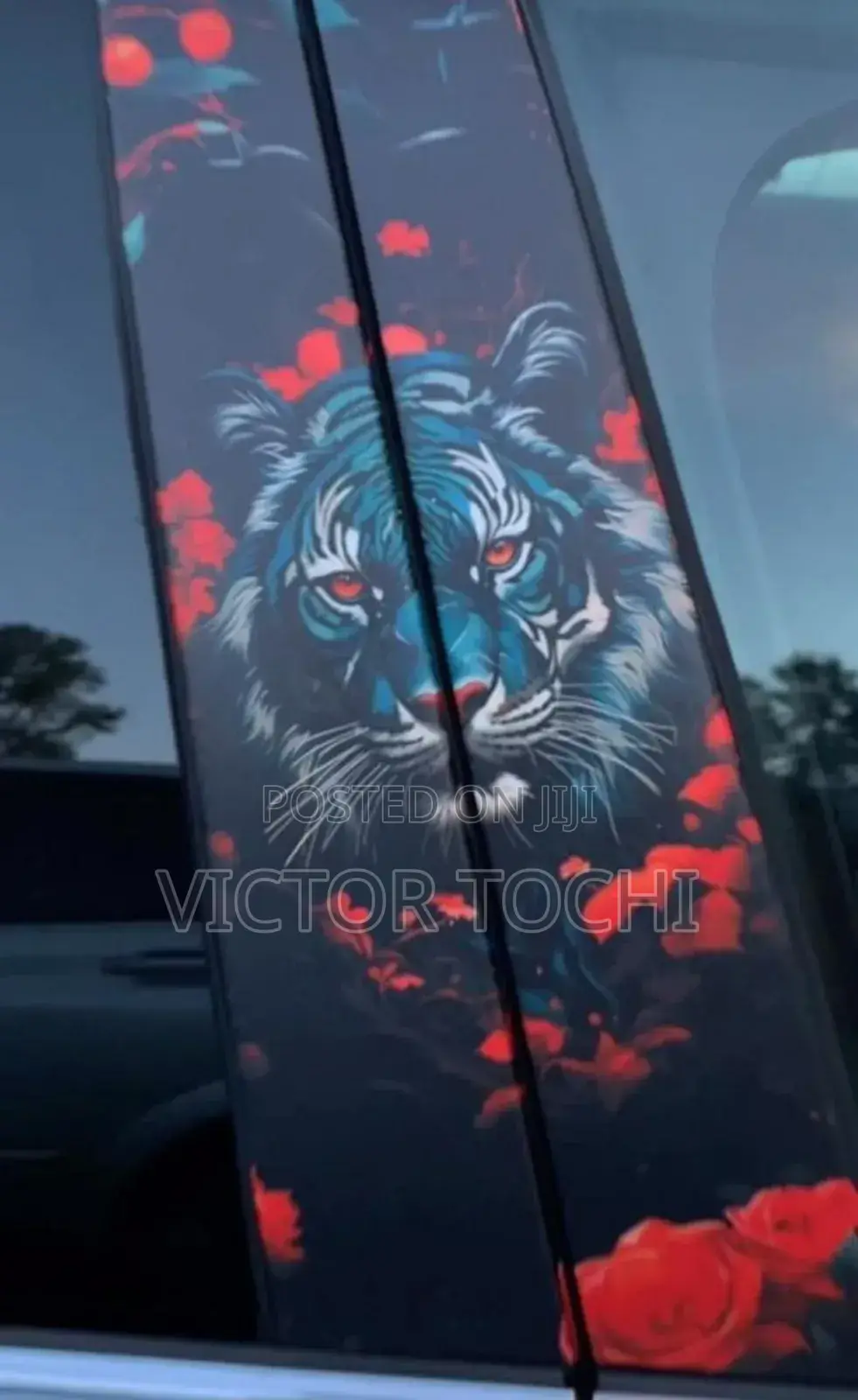 Car Door Pillar Stickers