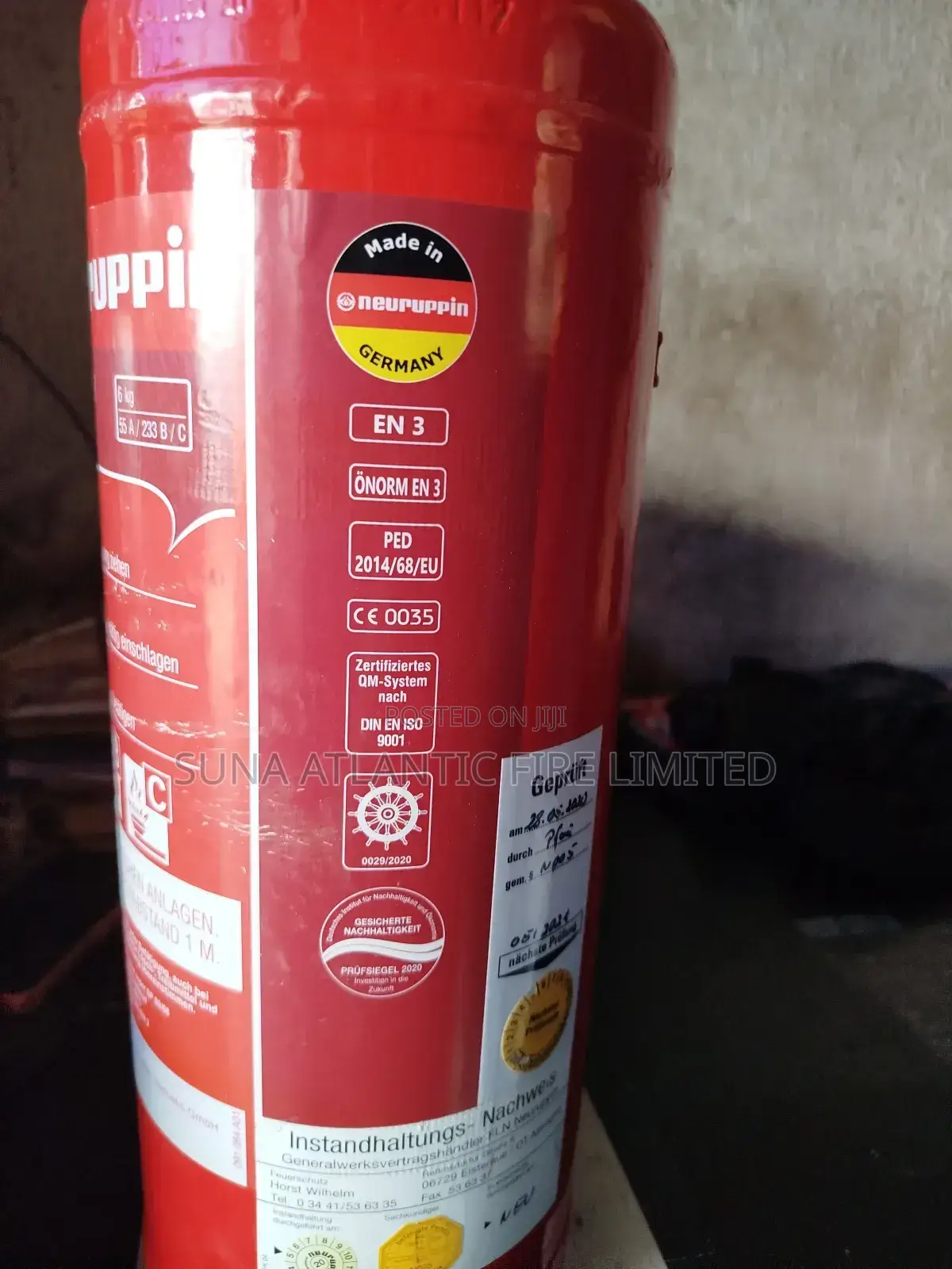 9kg DCP Fire Extinguisher