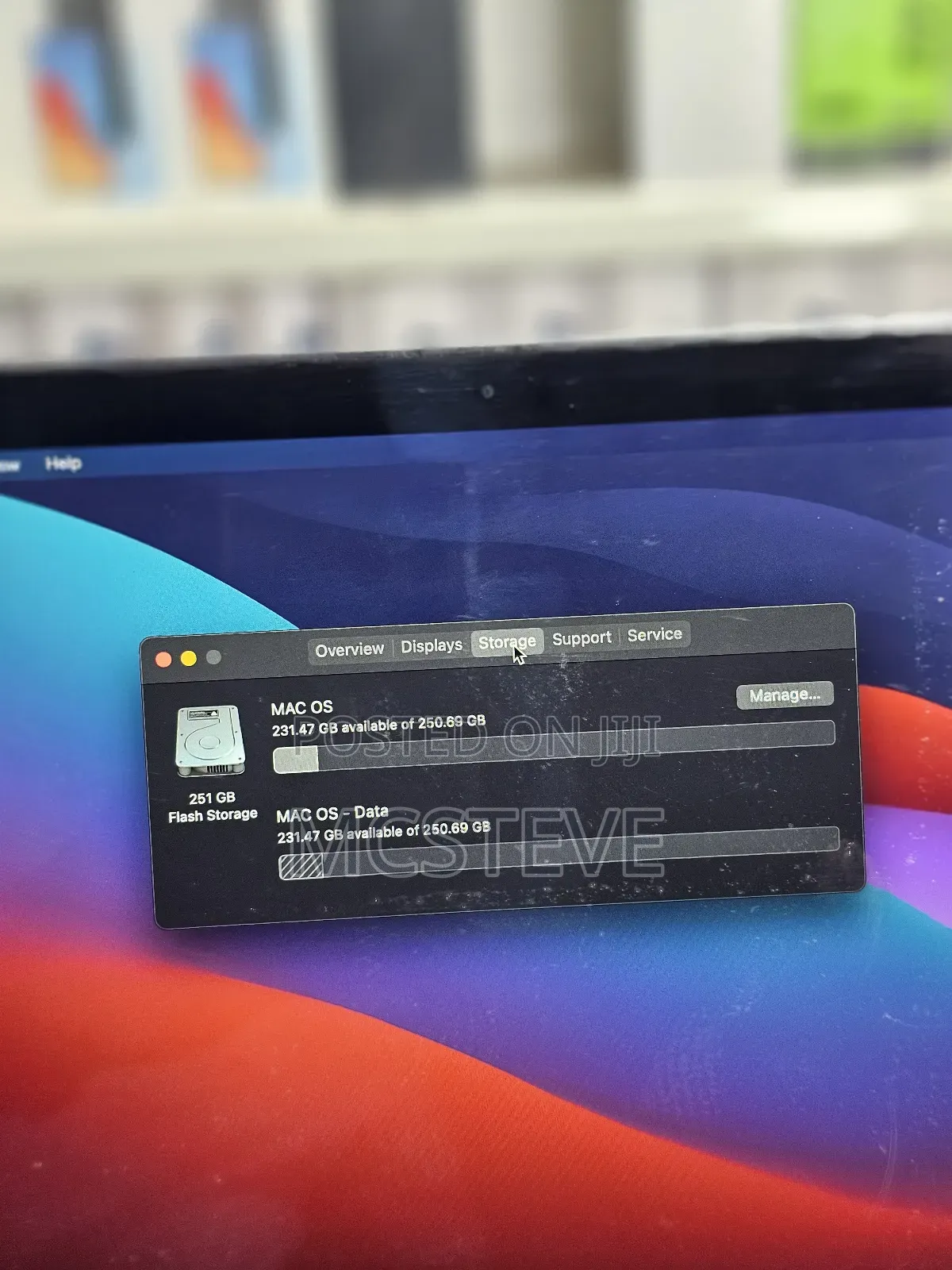 Laptop Apple MacBook Pro 2016 8GB Intel Core I5 SSD 256GB